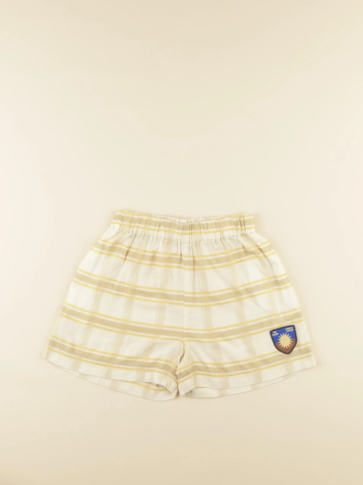 Short jaune