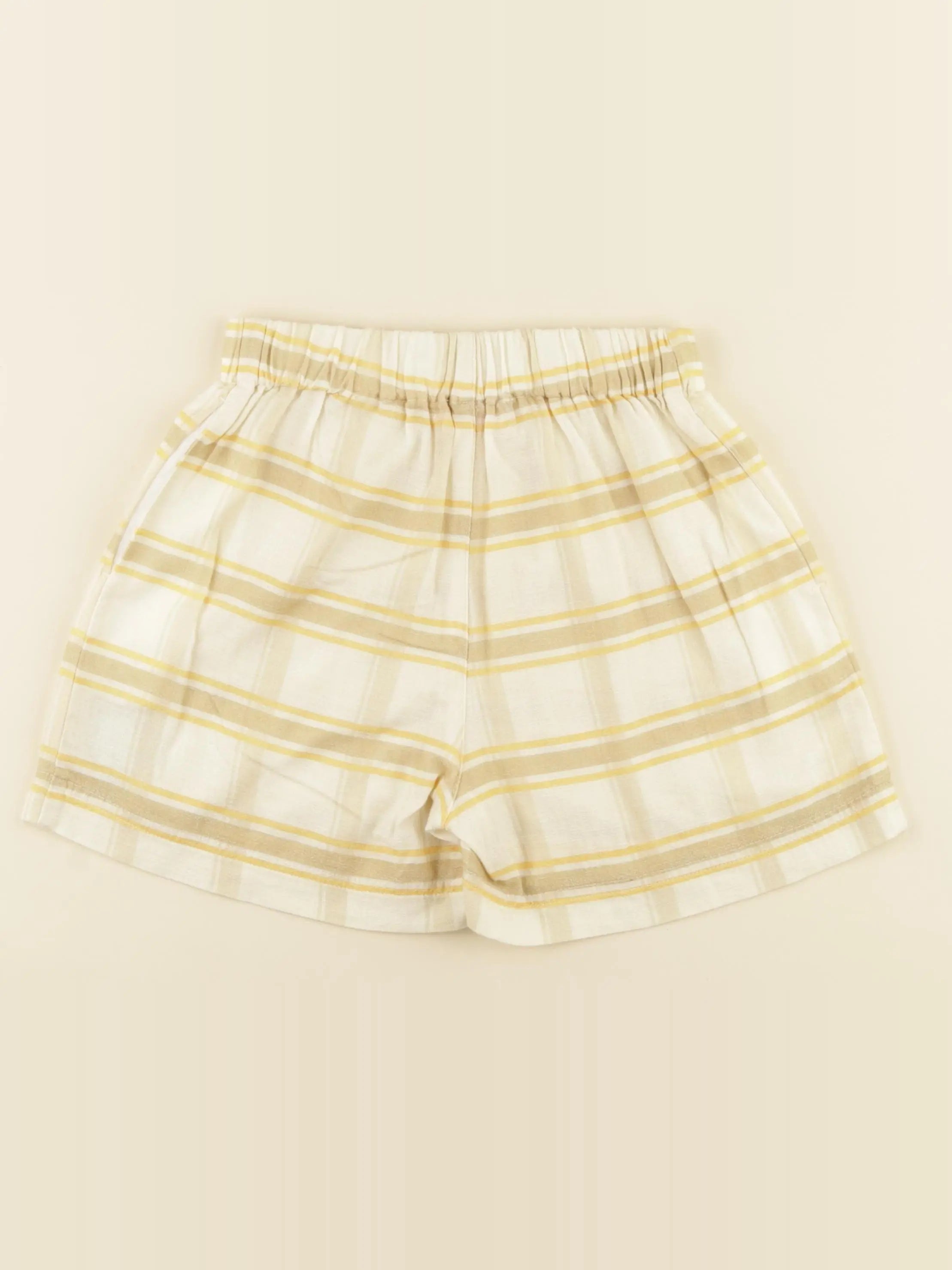 Short jaune