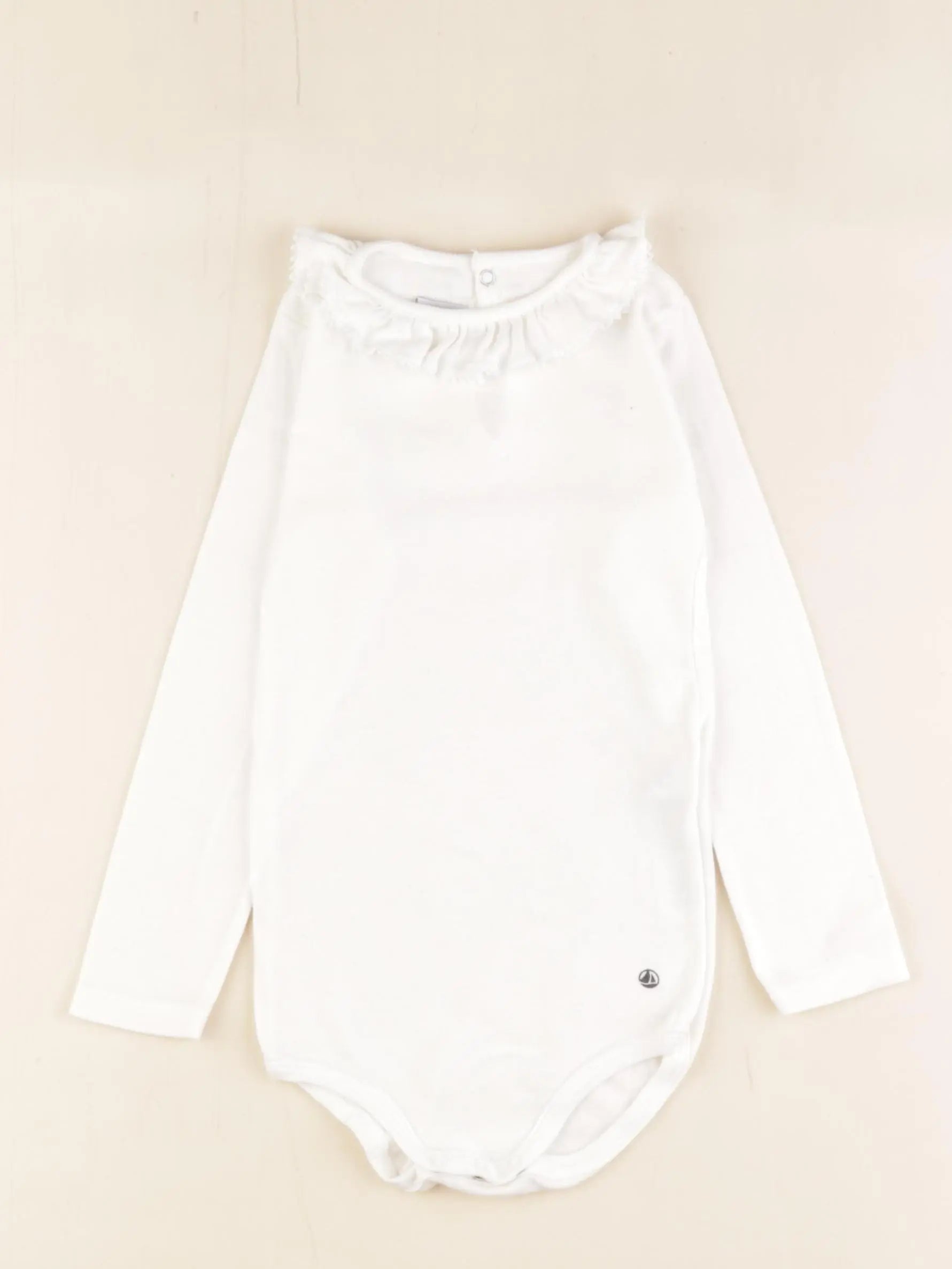 Petit Bateau - body blanc - 36 mois