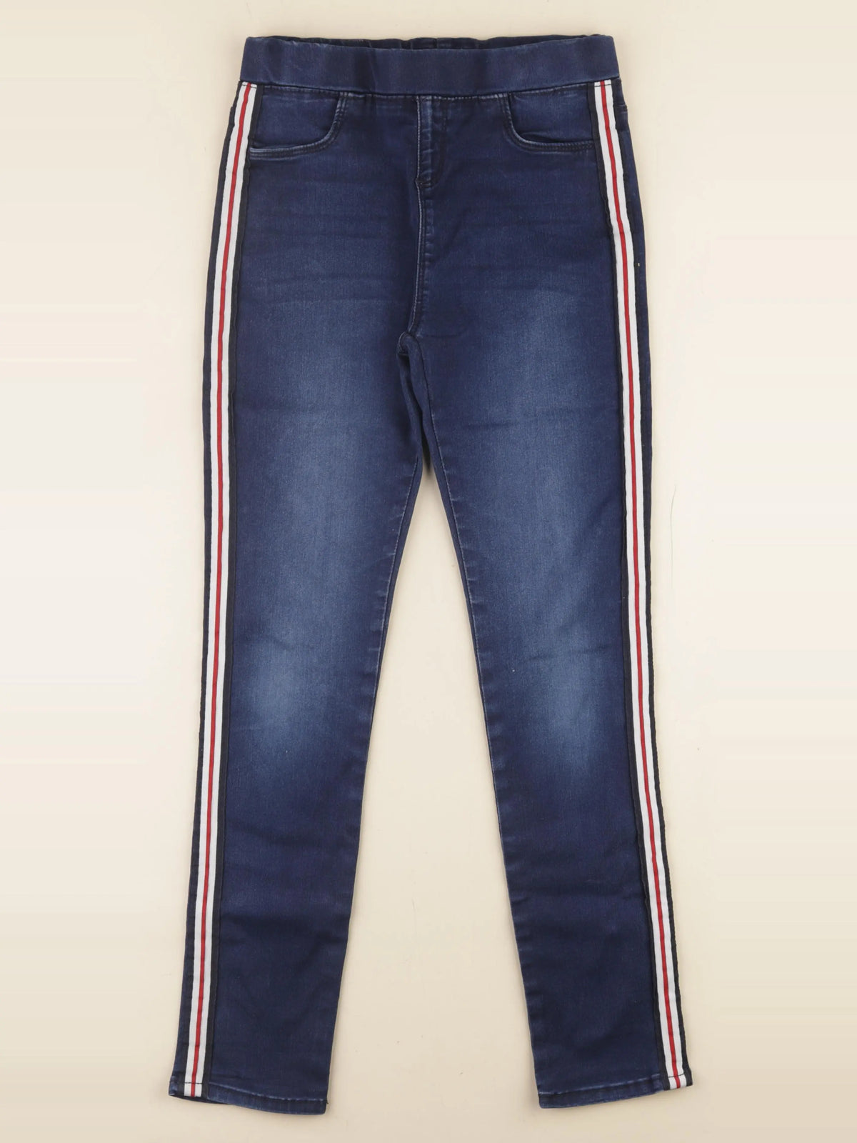 Vertbaudet - jegging bleu - 12 ans