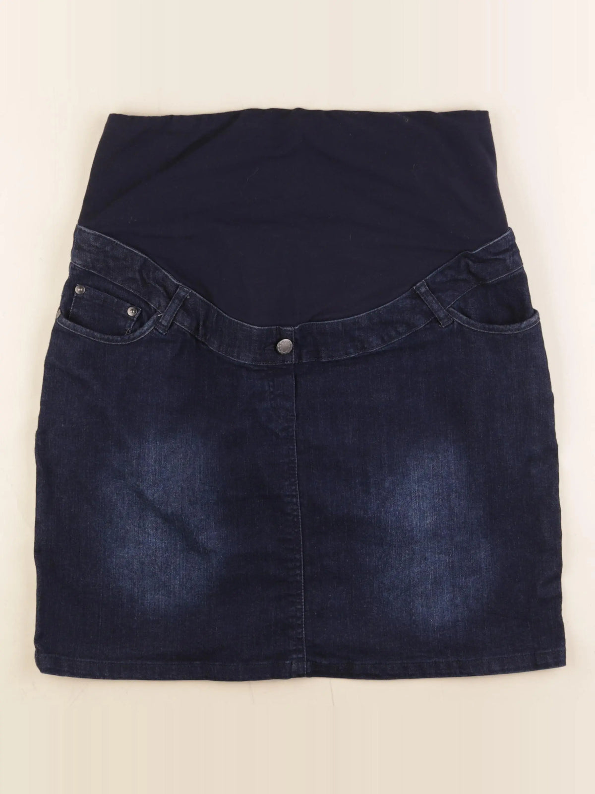 Vertbaudet - jupe grossesse bleu - 42