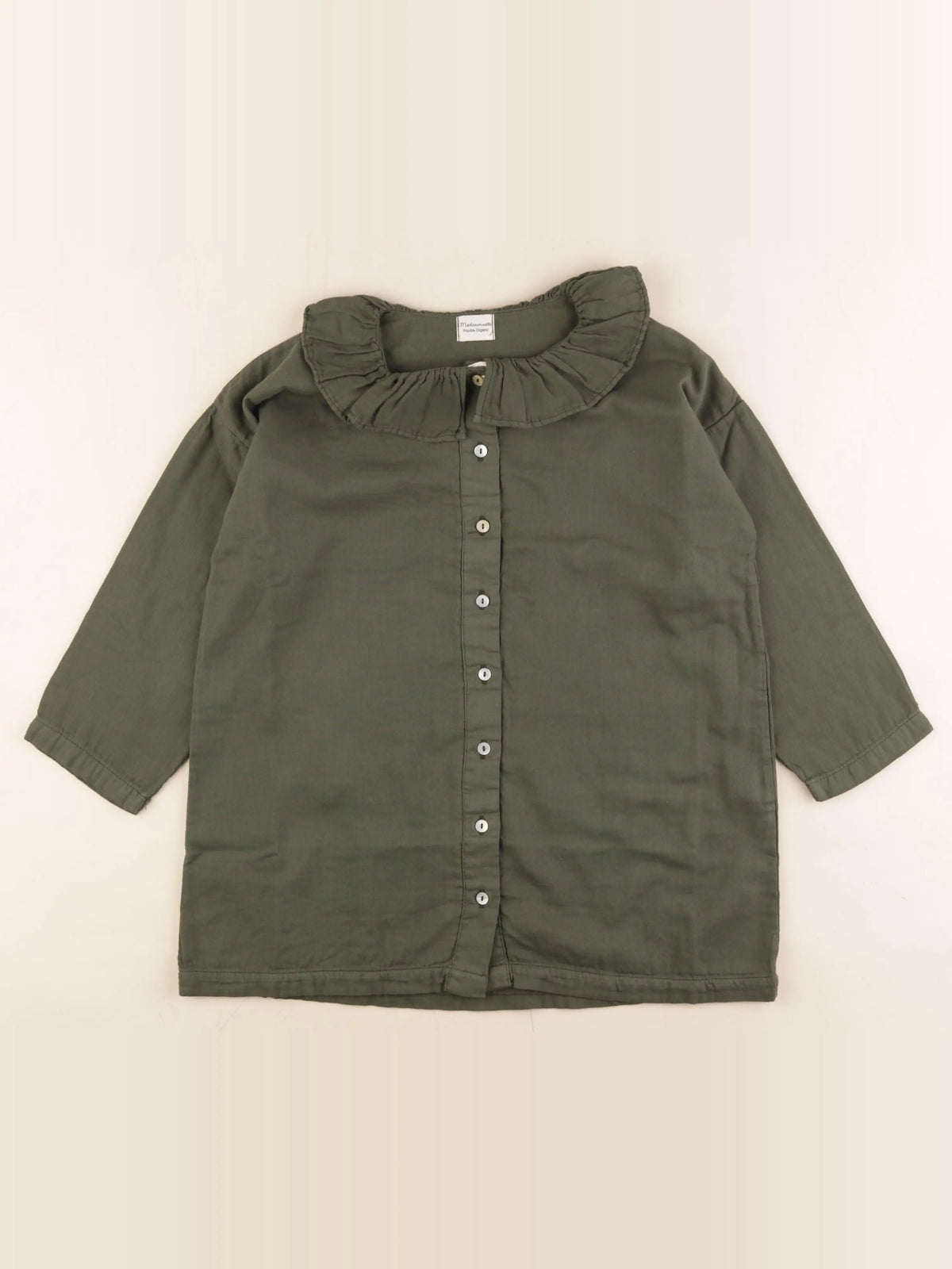 Poudre Organic - blouse vert - 12 ans
