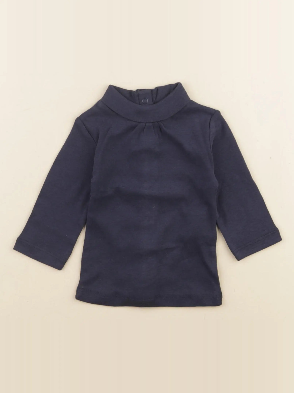 Vertbaudet - sous-pull bleu - 3 mois