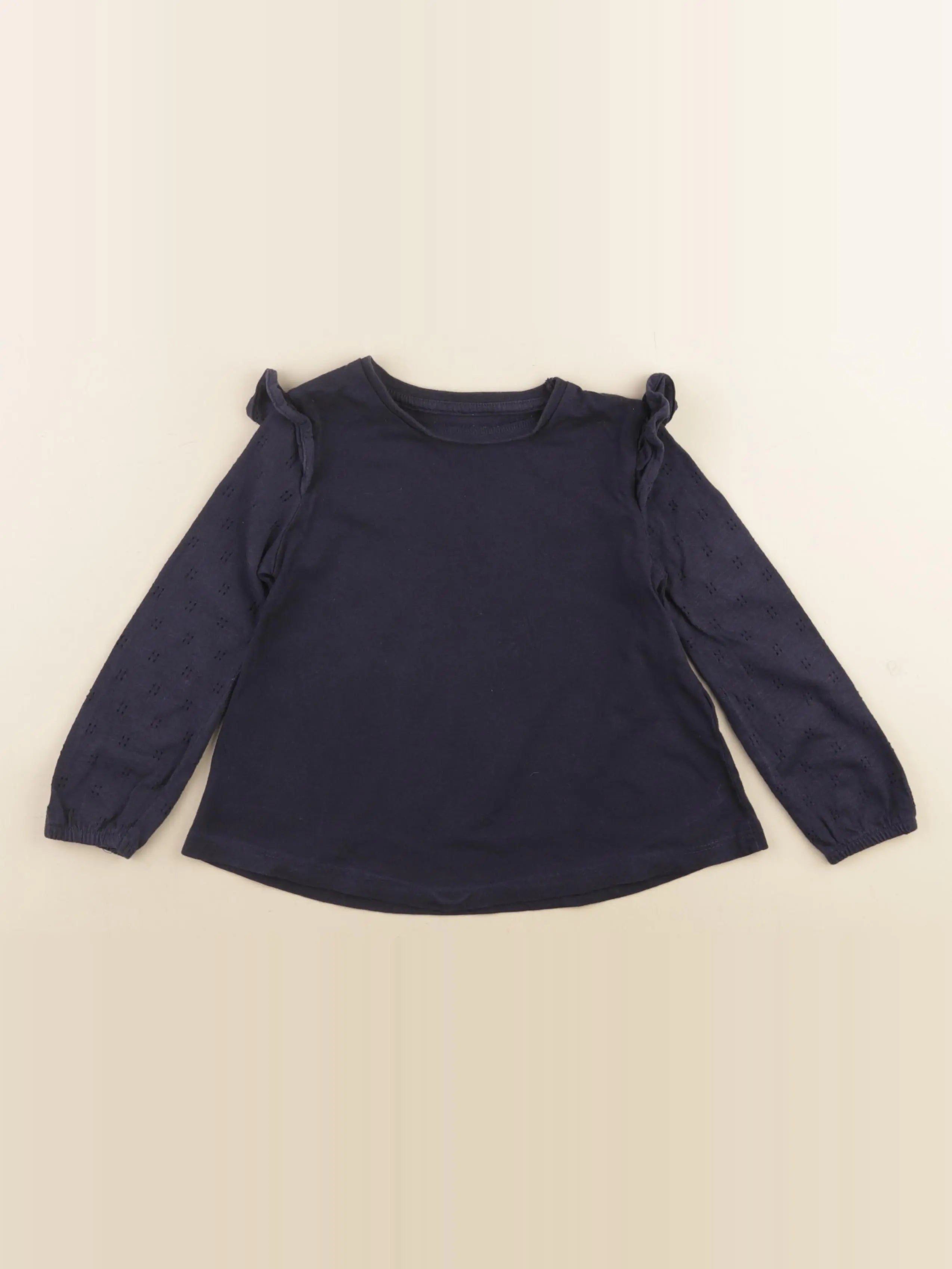 Vertbaudet - tee-shirt bleu - 3 ans