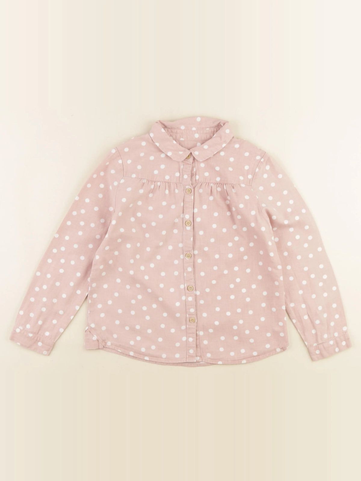 Vertbaudet - chemise rose - 8 ans