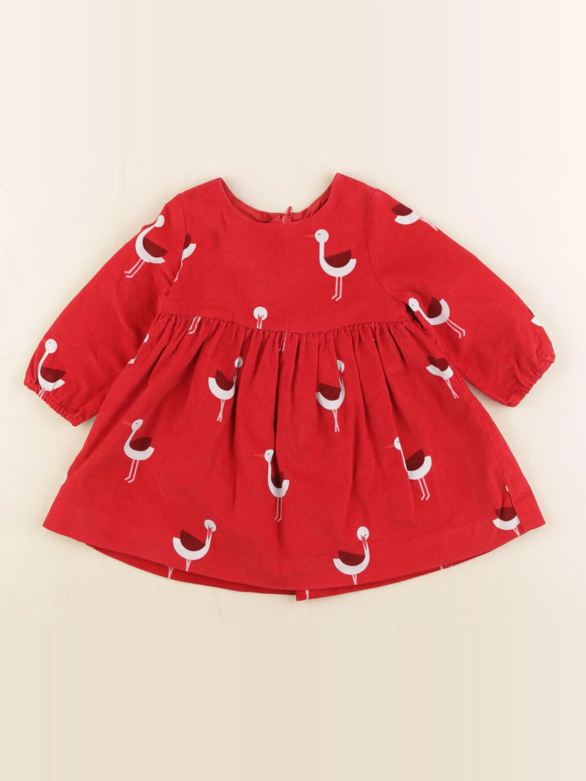 Jacadi - robe rouge - 6 mois