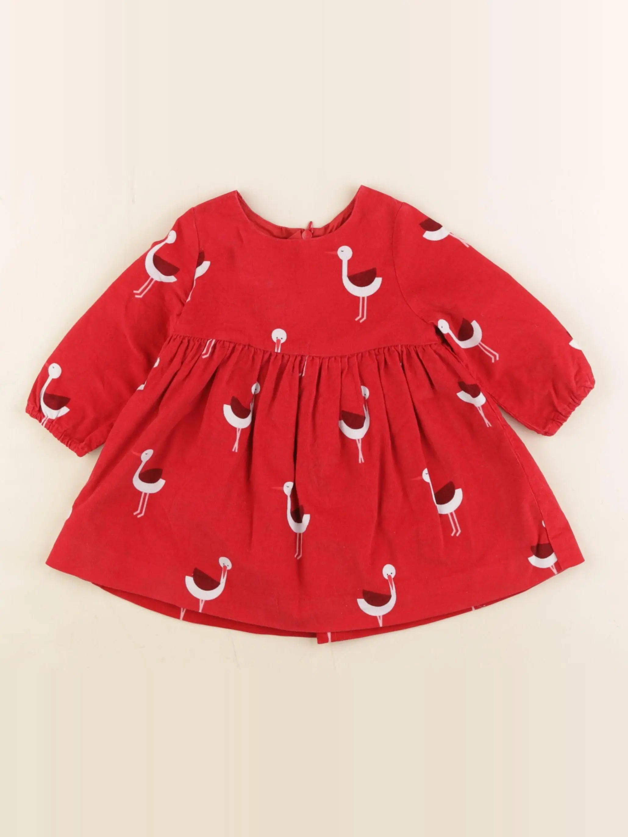 Jacadi - robe rouge - 6 mois