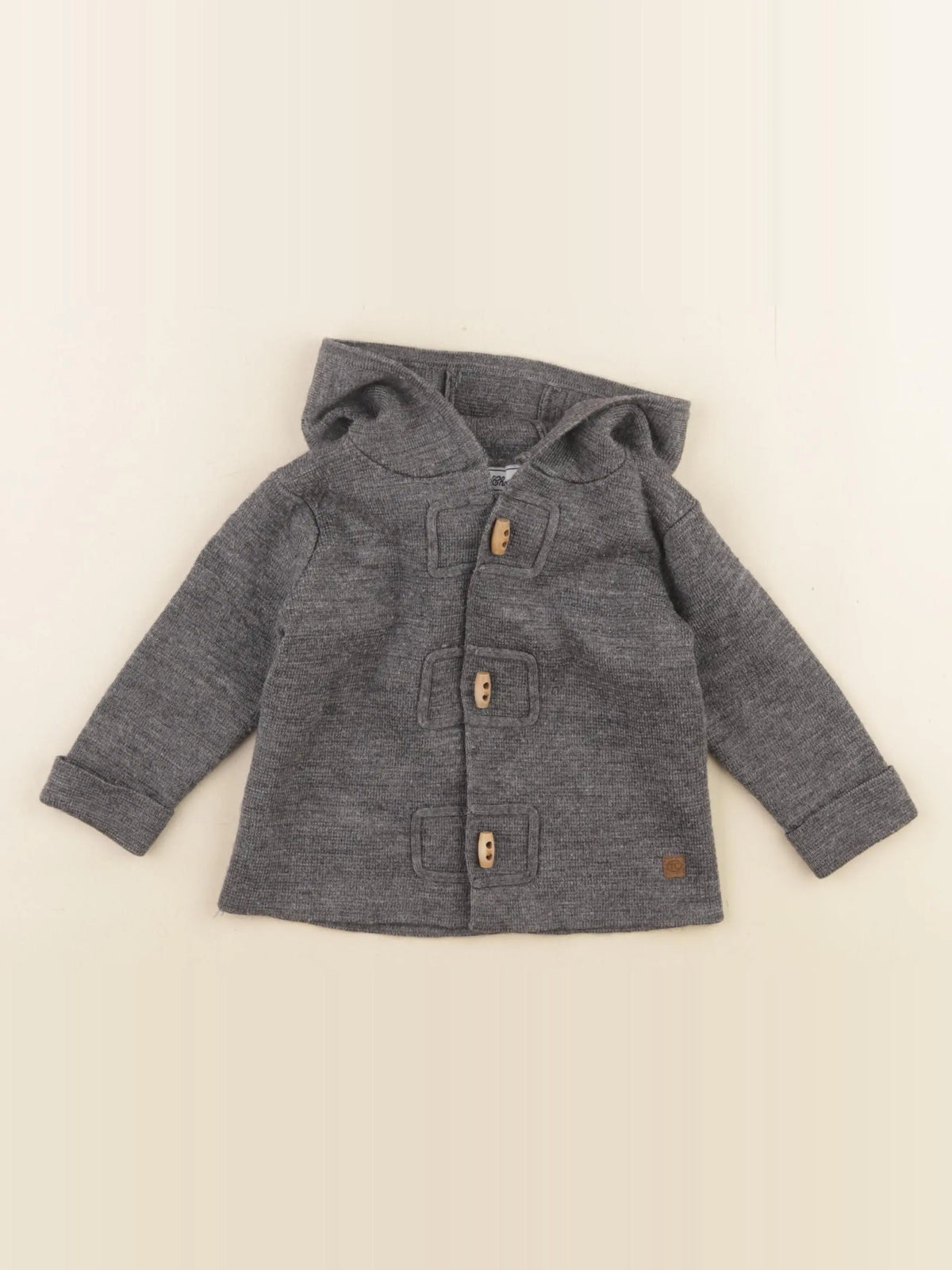 Tartine & Chocolat - gilet gris - 1 an