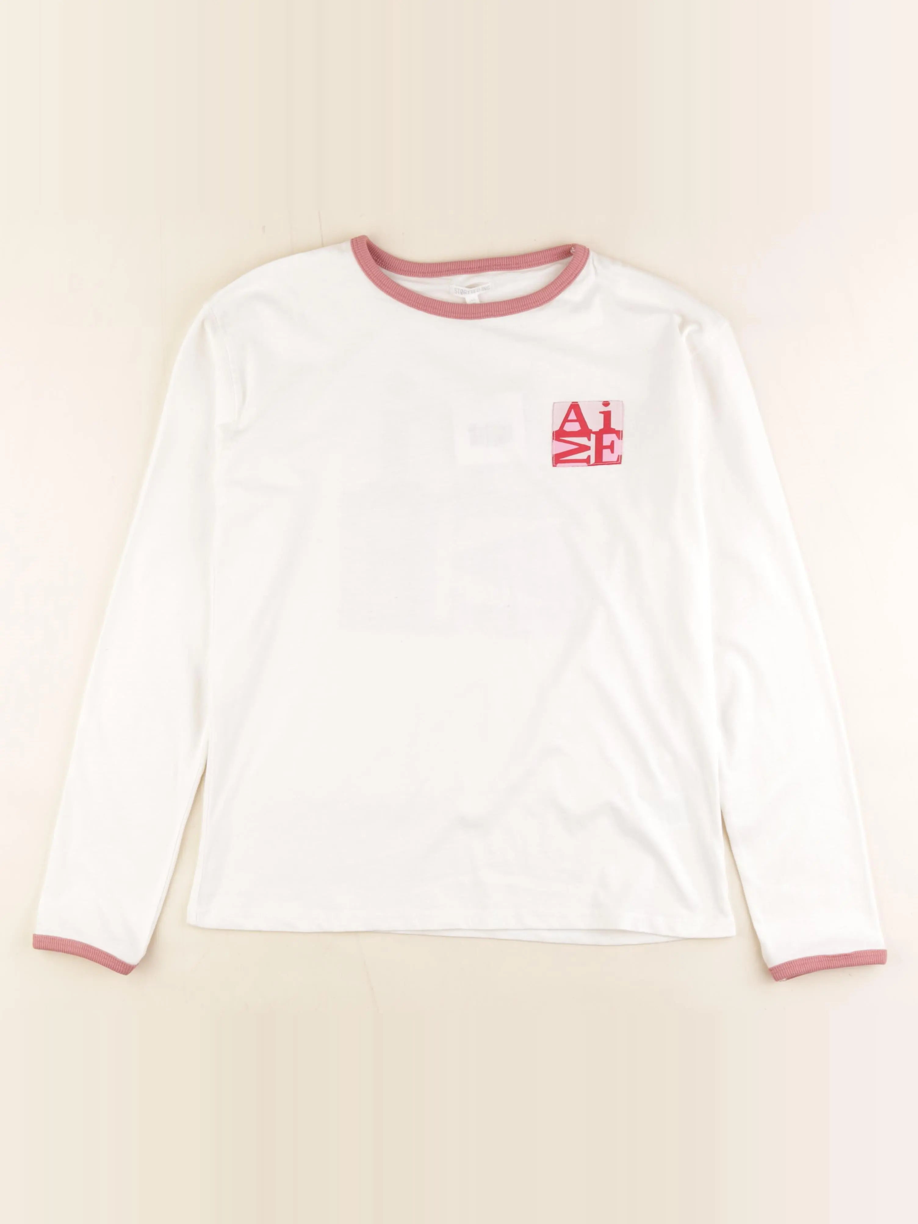 Storytelling - tee-shirt imprimé au dos blanc, rouge - 14 ans