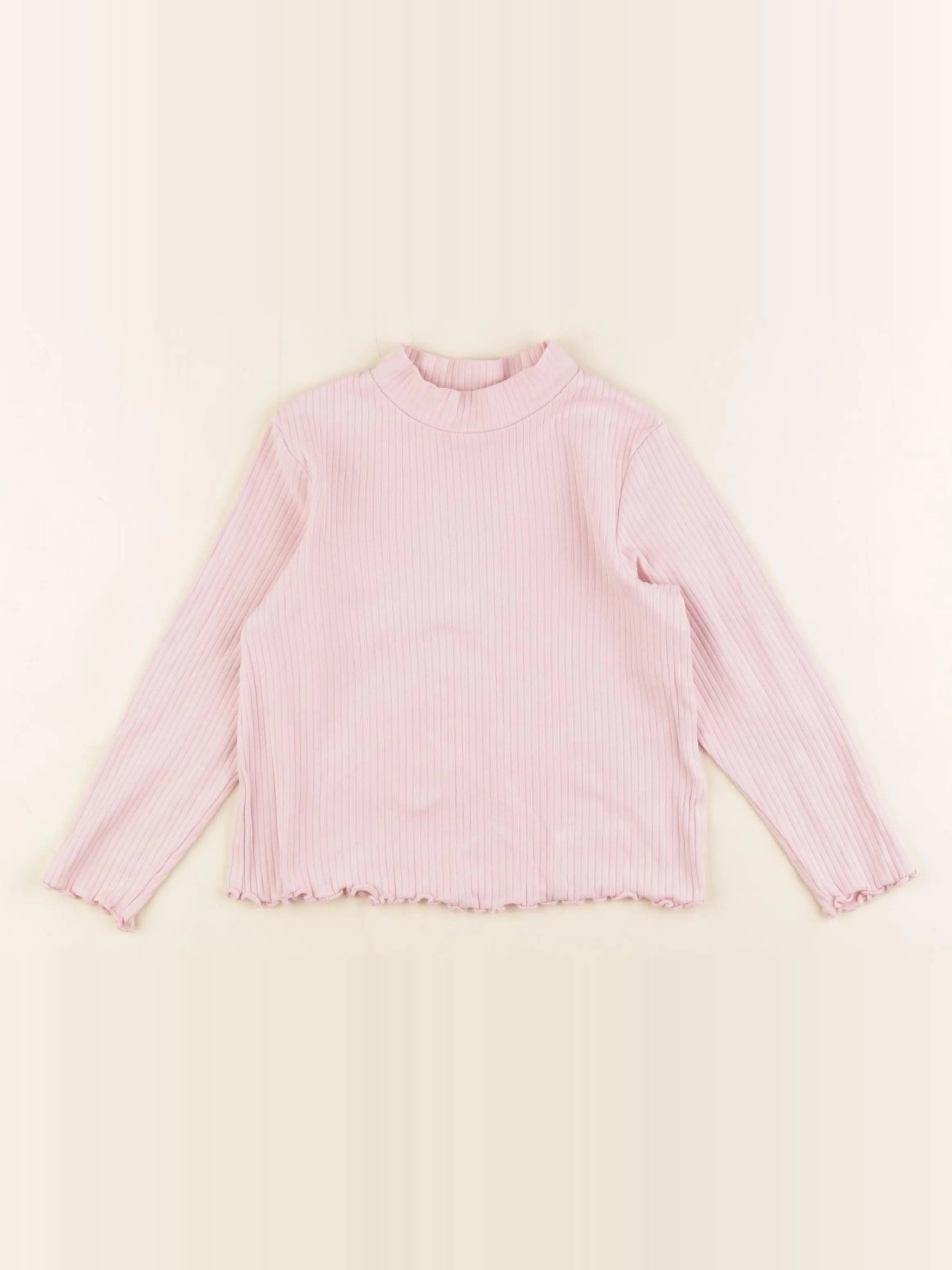 H&M - tee-shirt rose - 2/4 ans