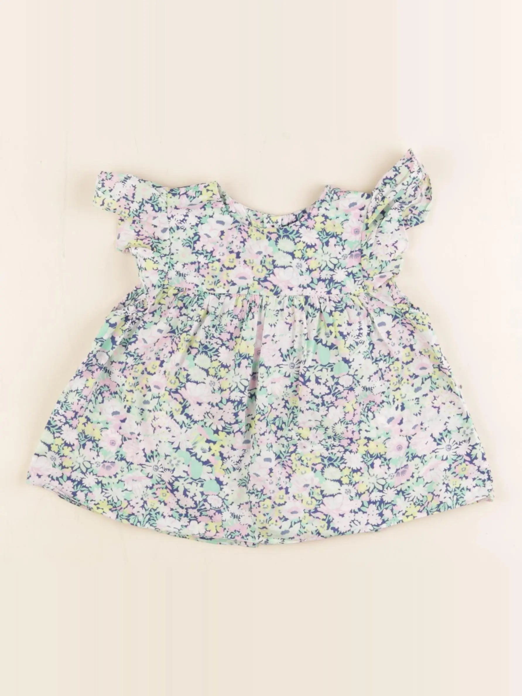 Jacadi - blouse liberty multicolore - 18 mois