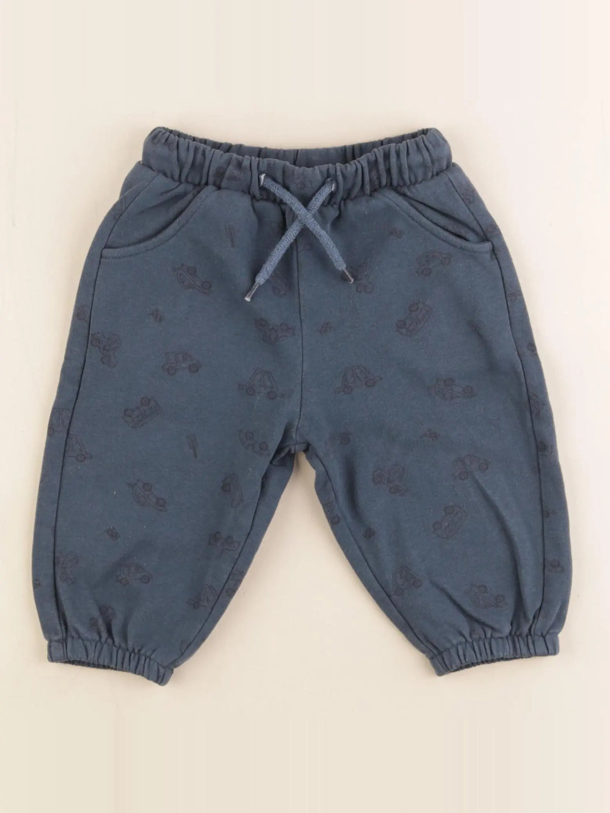 Vertbaudet - jogging bleu - 12 mois