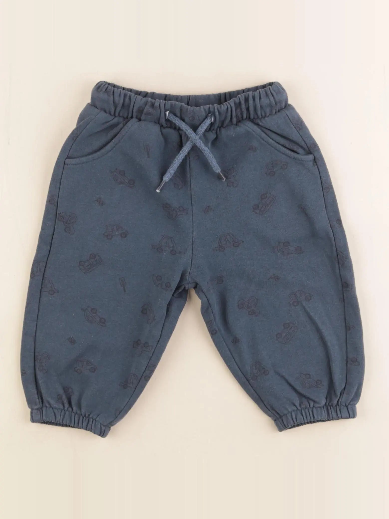 Vertbaudet - jogging bleu - 12 mois