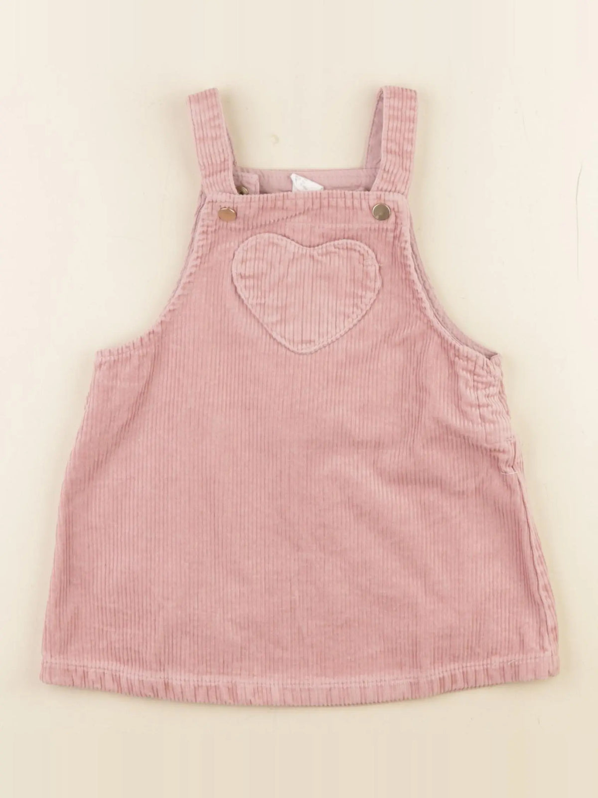 H&M - robe rose - 12/18 mois