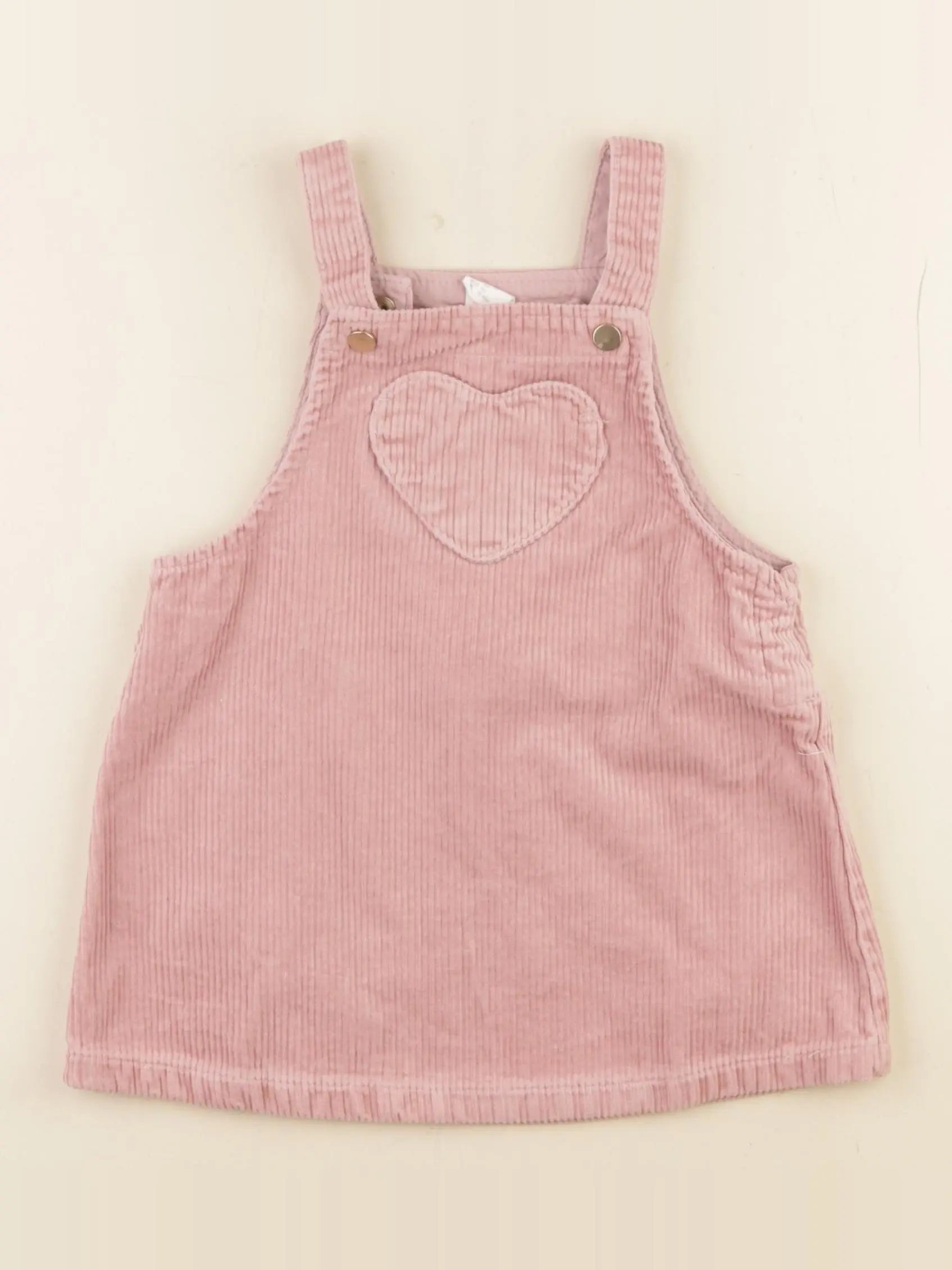 H&M - robe rose - 12/18 mois
