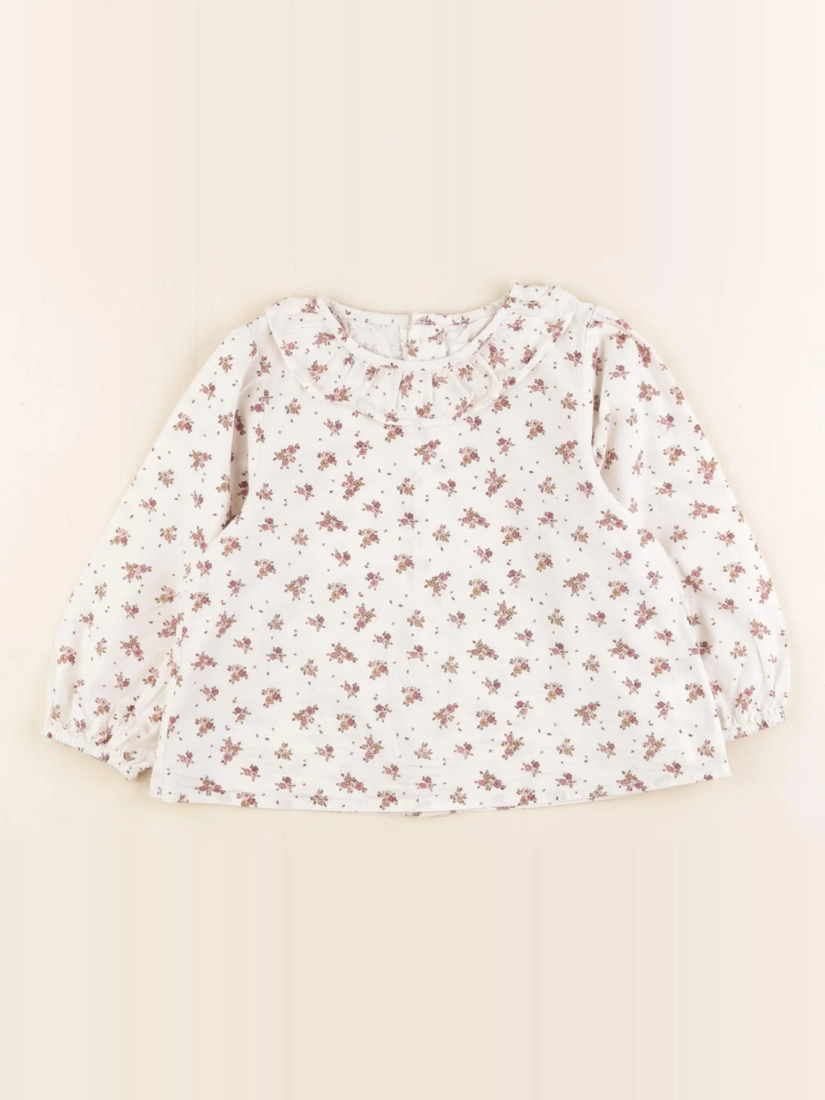 Vertbaudet - blouse beige - 24 mois