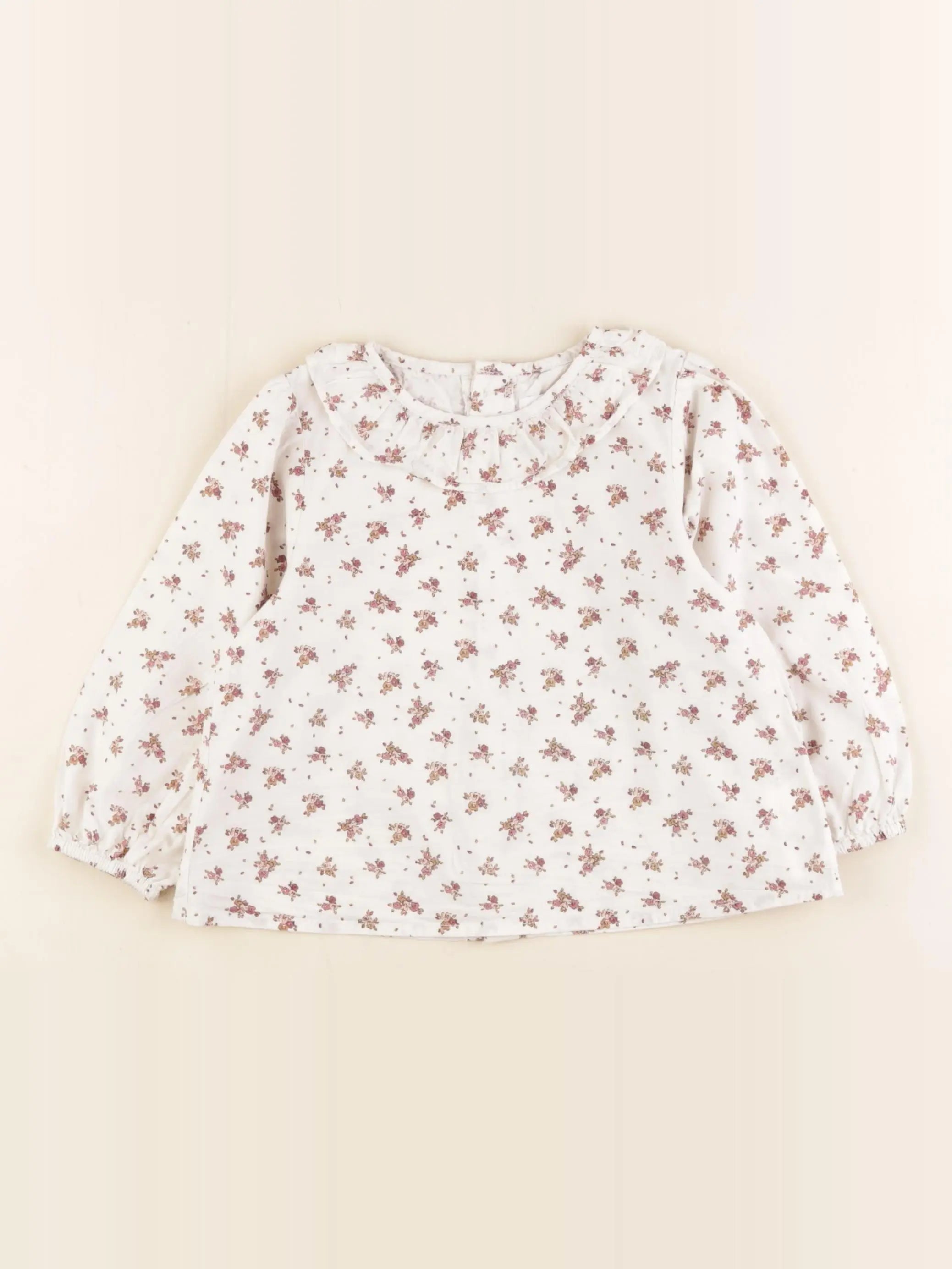 Vertbaudet - blouse beige - 24 mois