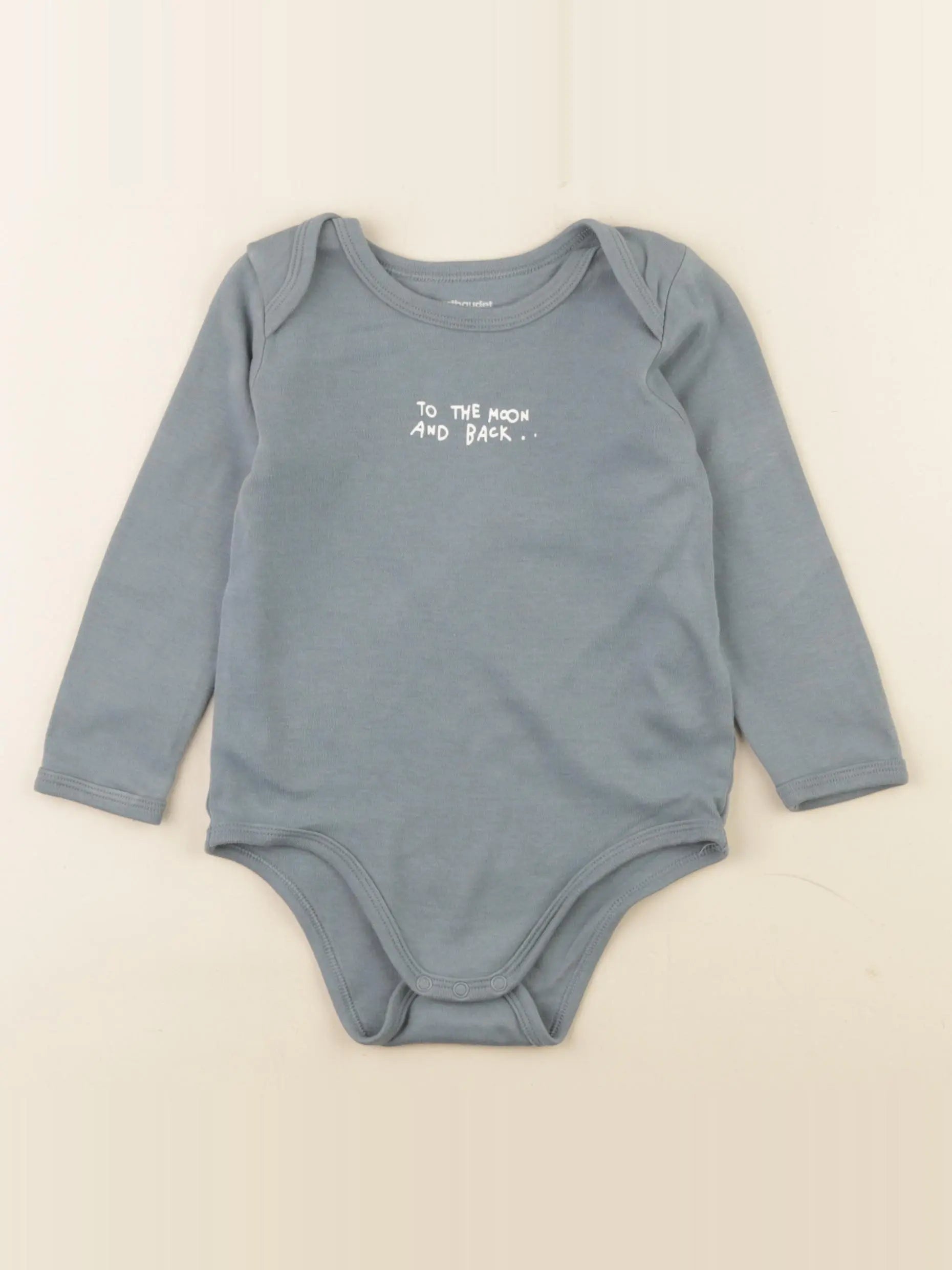 Vertbaudet - body bleu - 24 mois
