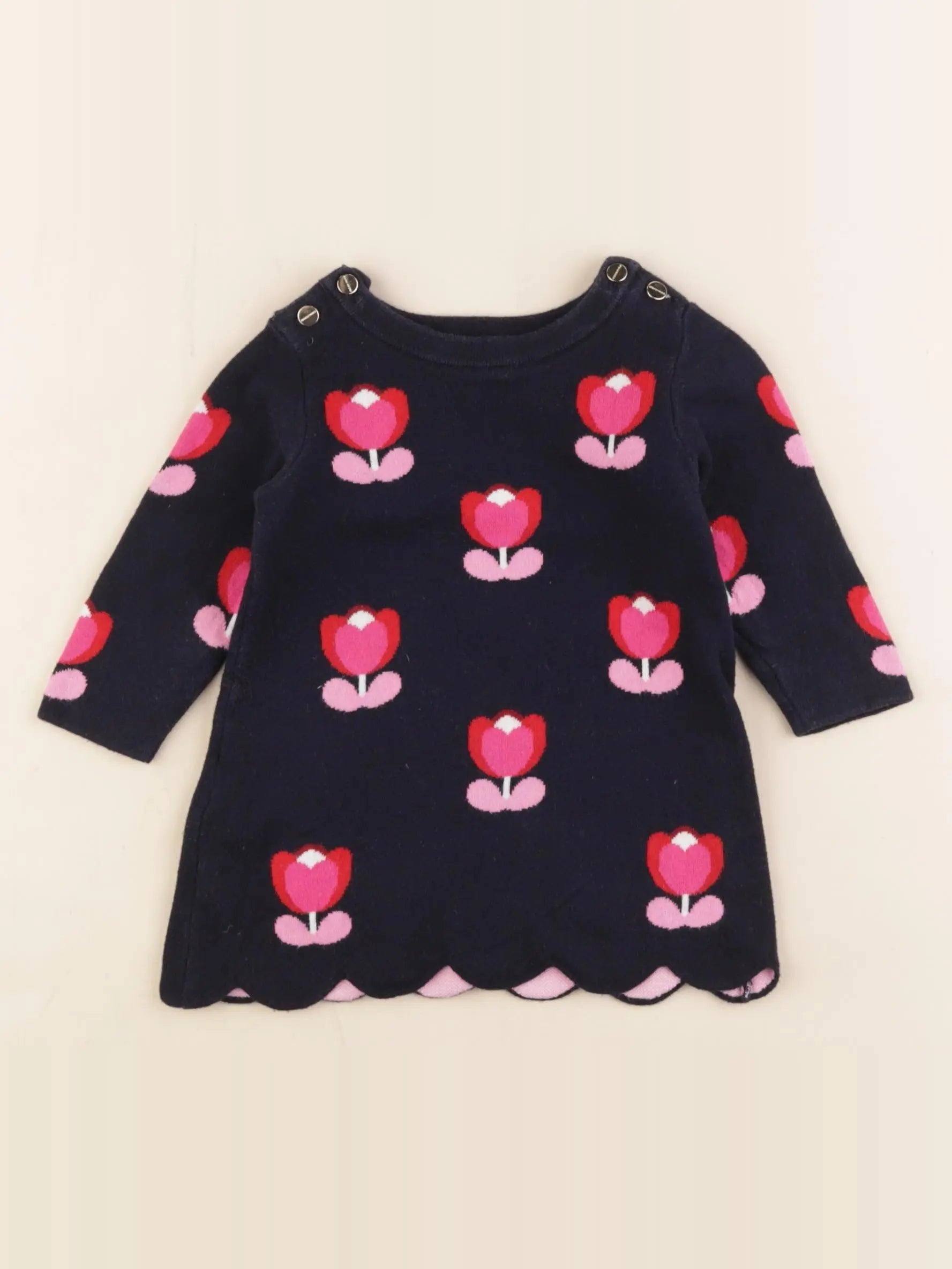 Jacadi - robe bleu - 6 mois