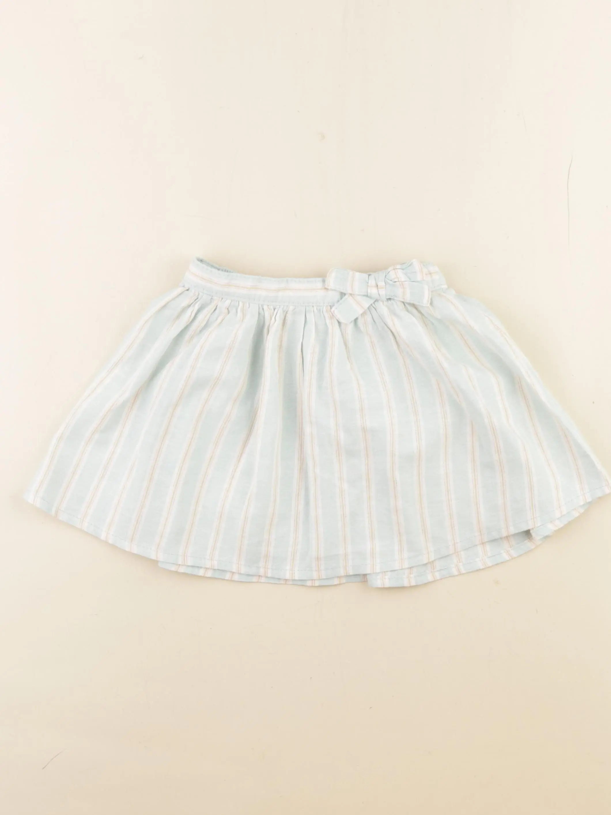 Vertbaudet - jupe vert, or - 4 ans