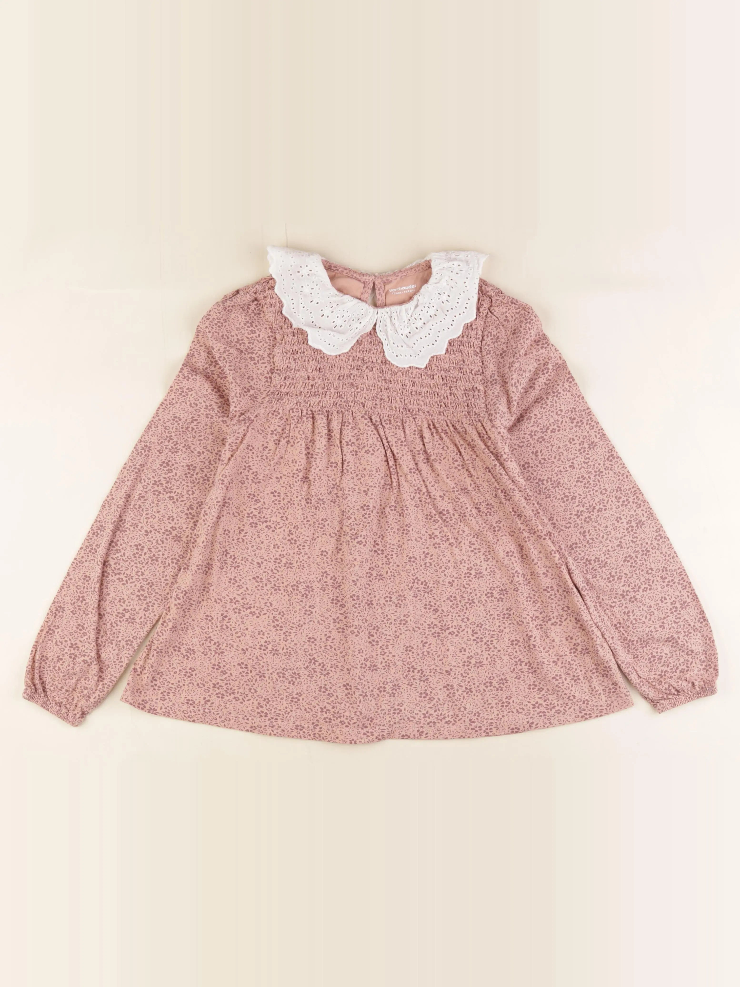 Vertbaudet - tee-shirt rose - 12 ans