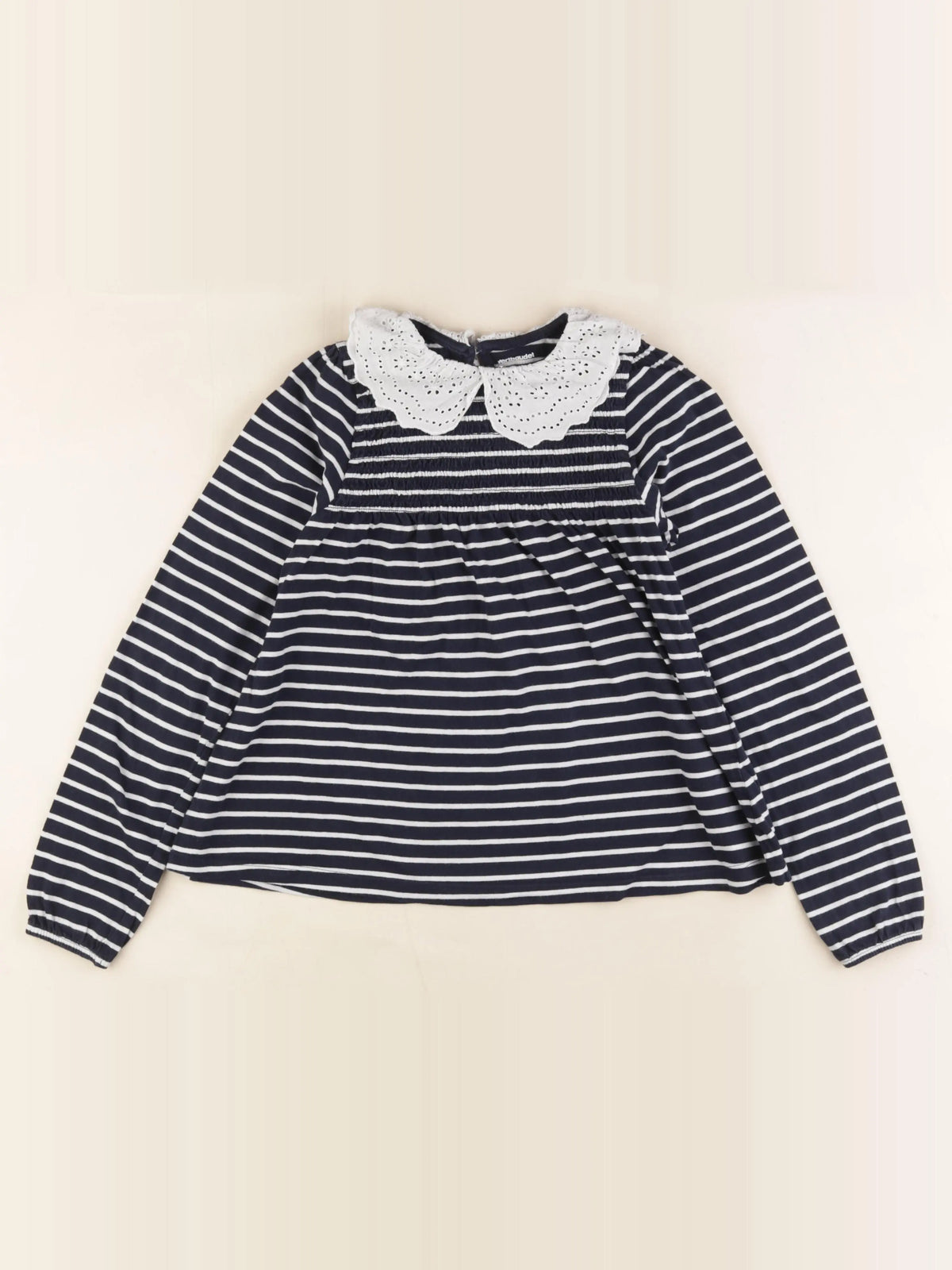 Vertbaudet - tee-shirt bleu - 12 ans