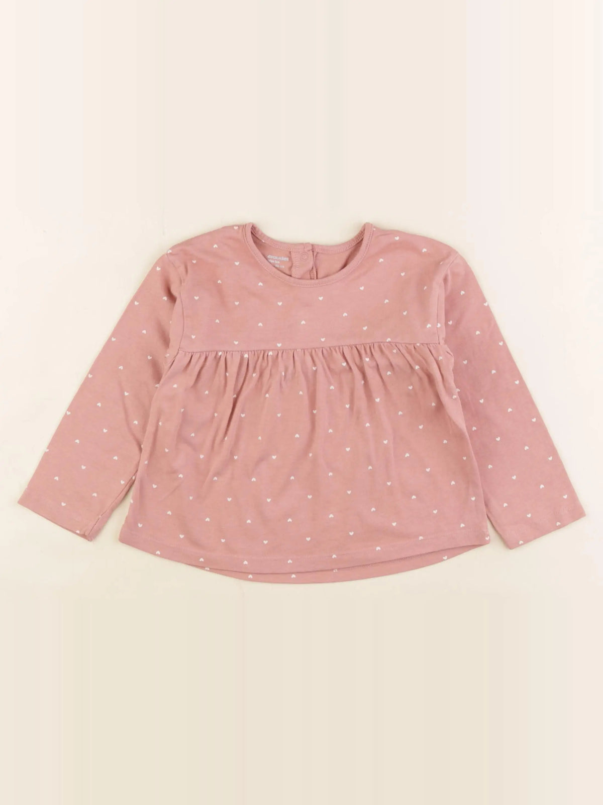 Vertbaudet - tee-shirt rose - 24 mois