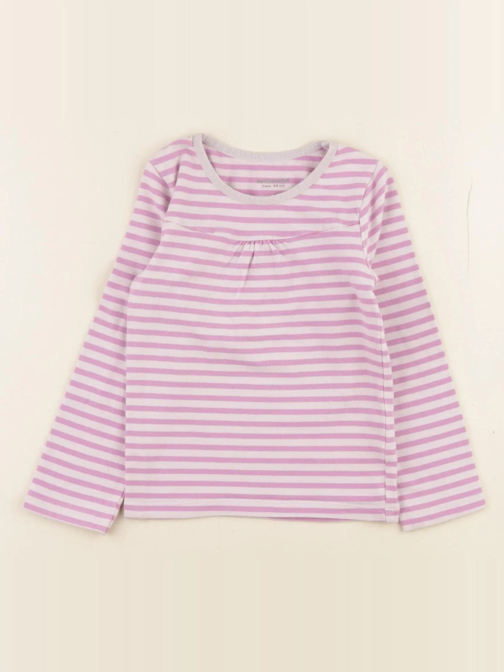 Vertbaudet - maillot de corps violet - 3 ans