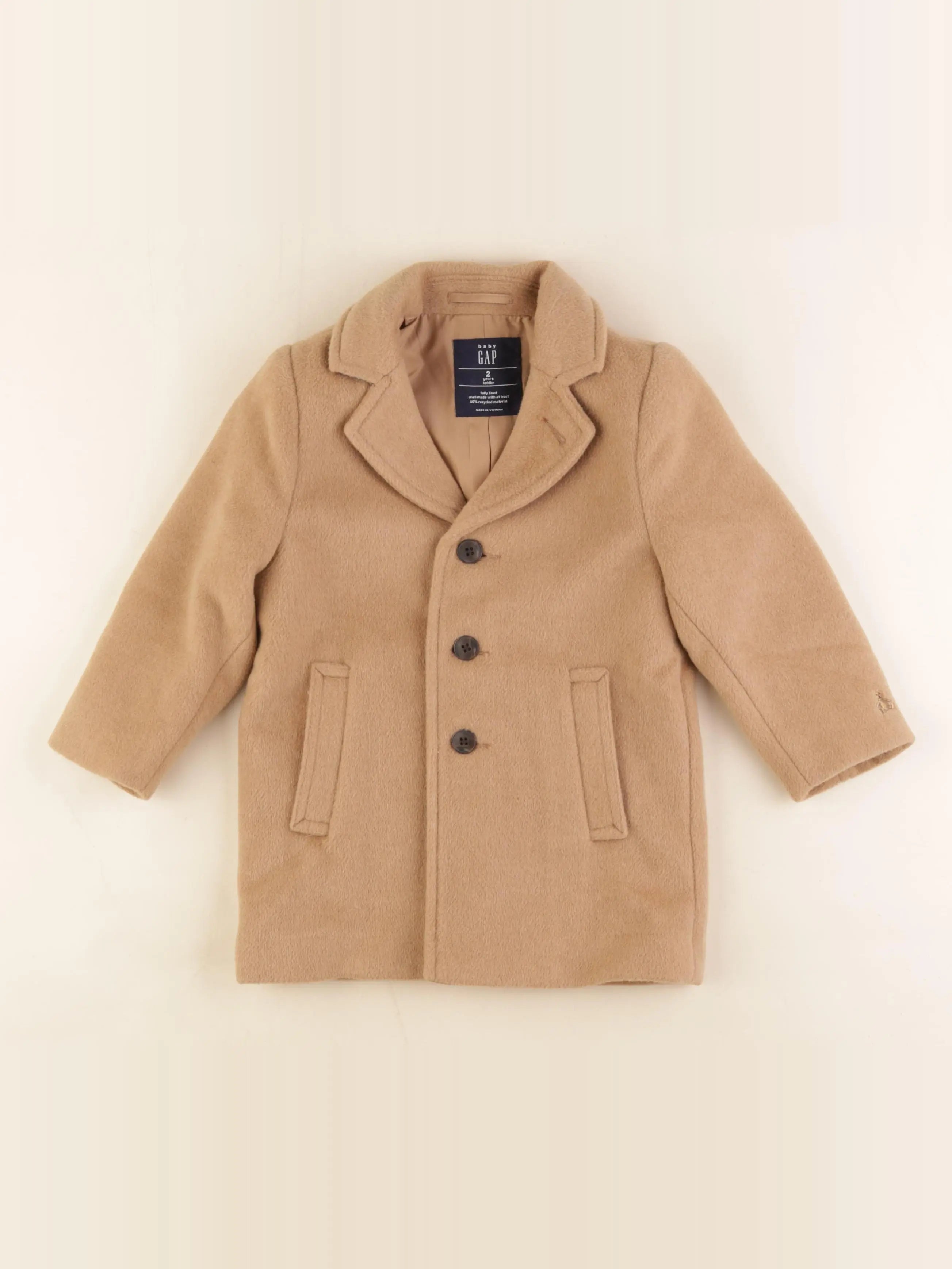GAP - manteau marron - 2 ans