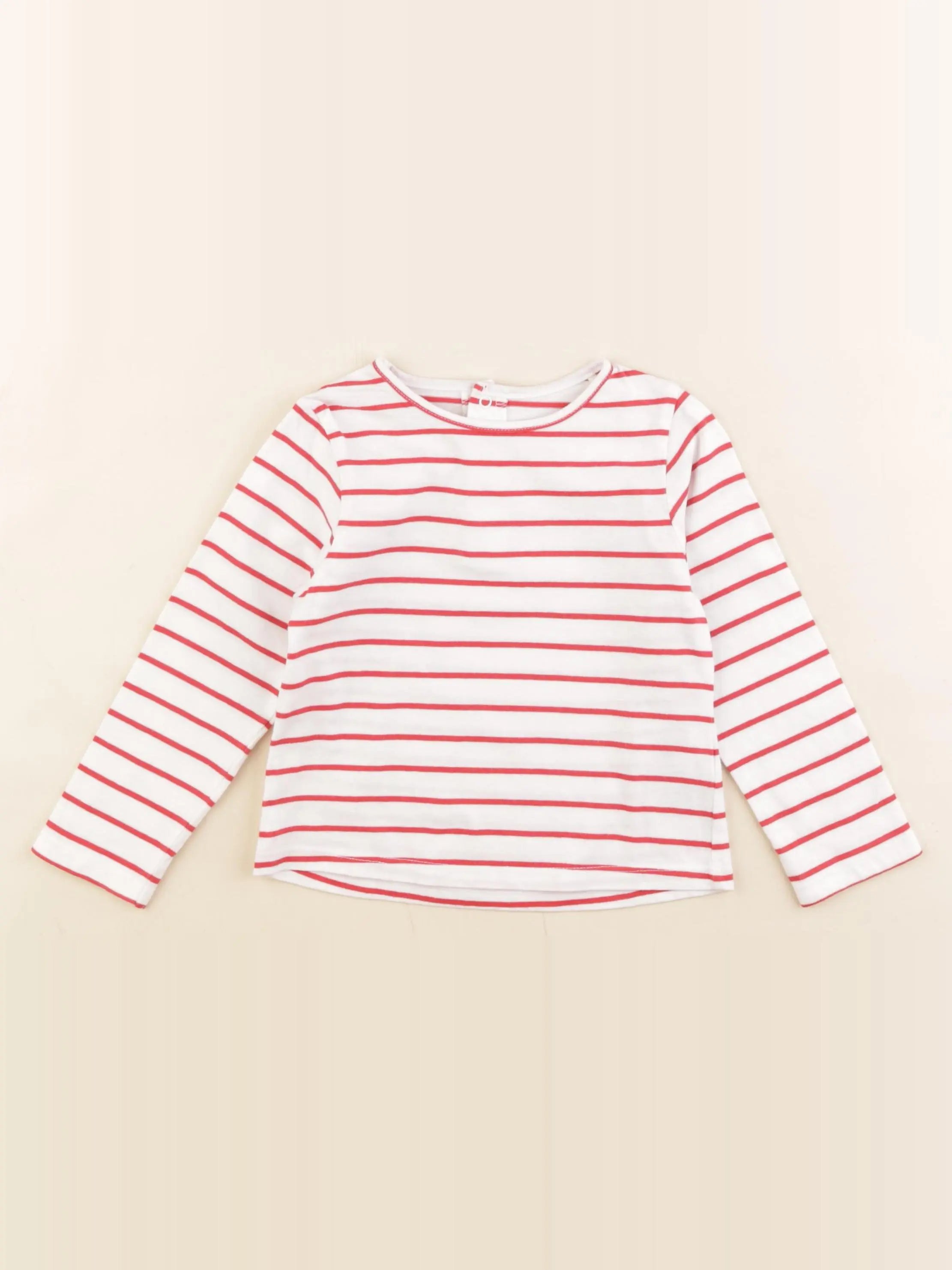 Vertbaudet - tee-shirt blanc - 24 mois