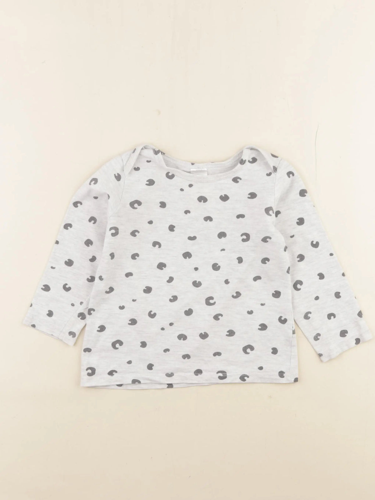 H&M - maillot de corps gris - 12/18 mois