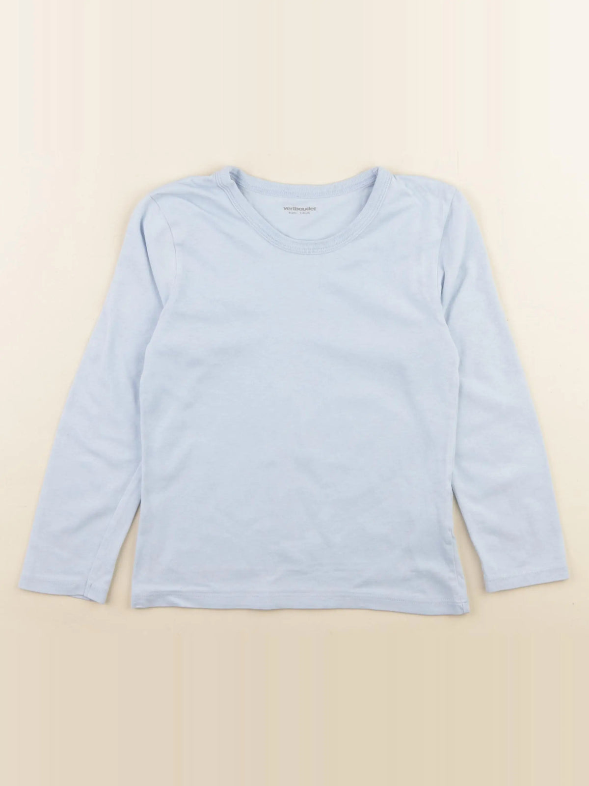 Vertbaudet - maillot de corps bleu - 6 ans