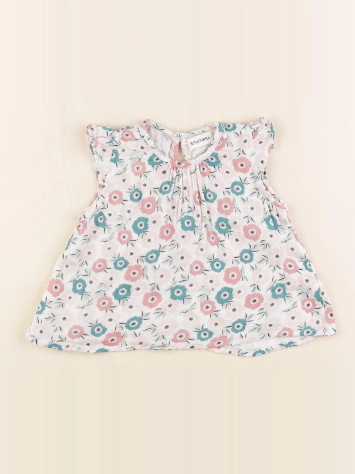 Bouchara - blouse multicolore - 18 mois