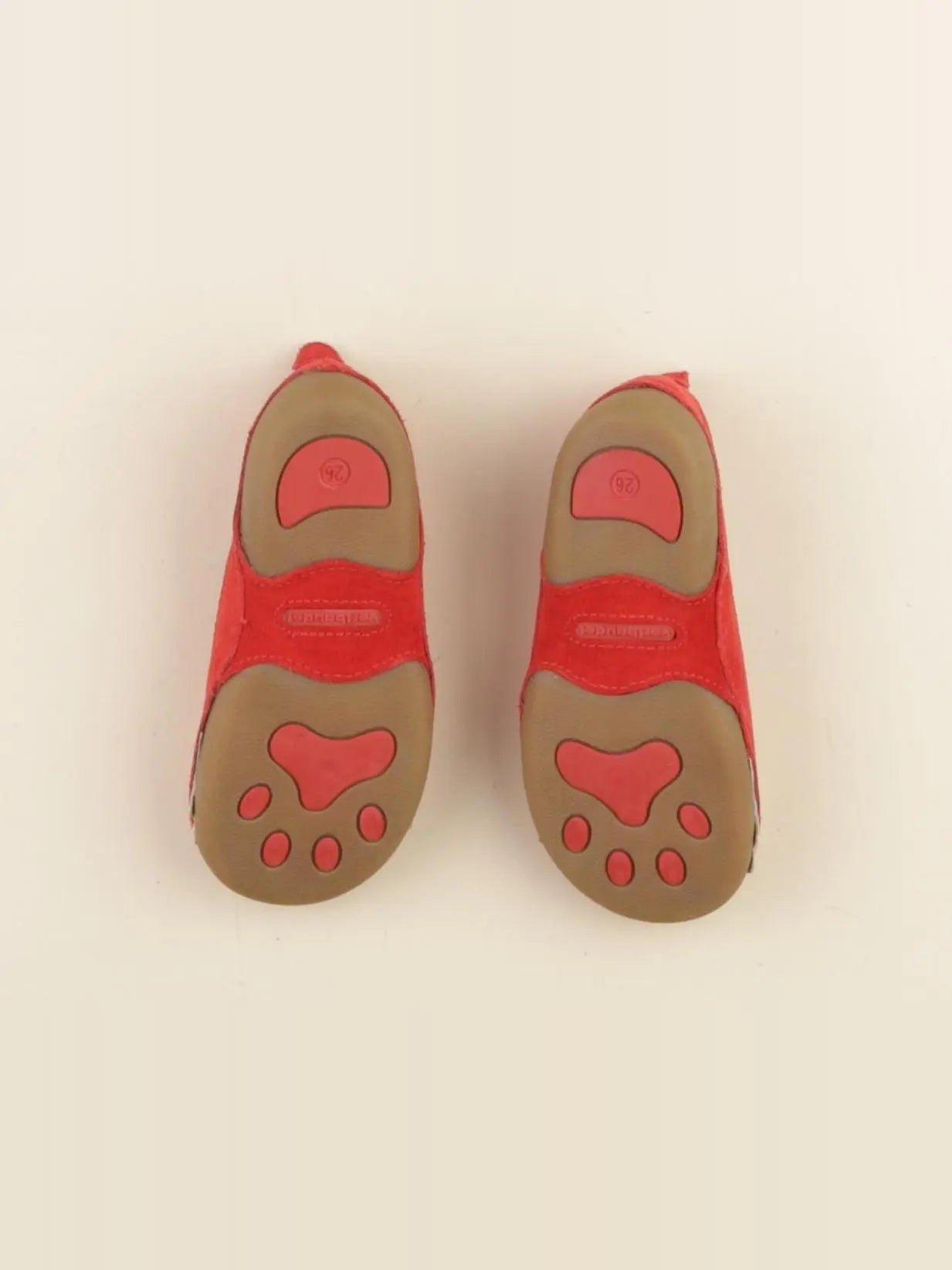 Vertbaudet - ballerines rouge - pointure 26