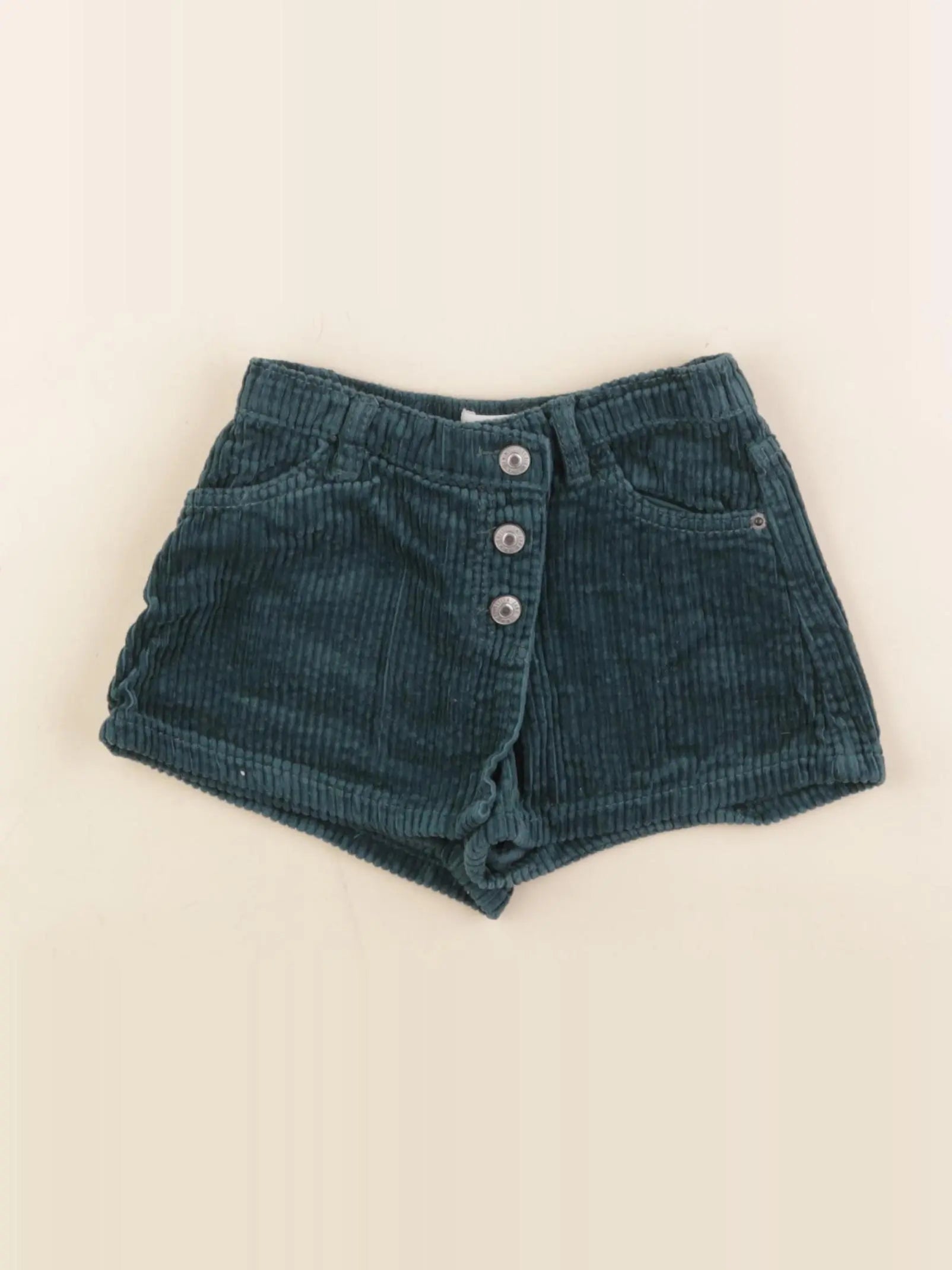 Zara - short vert - 12/18 mois
