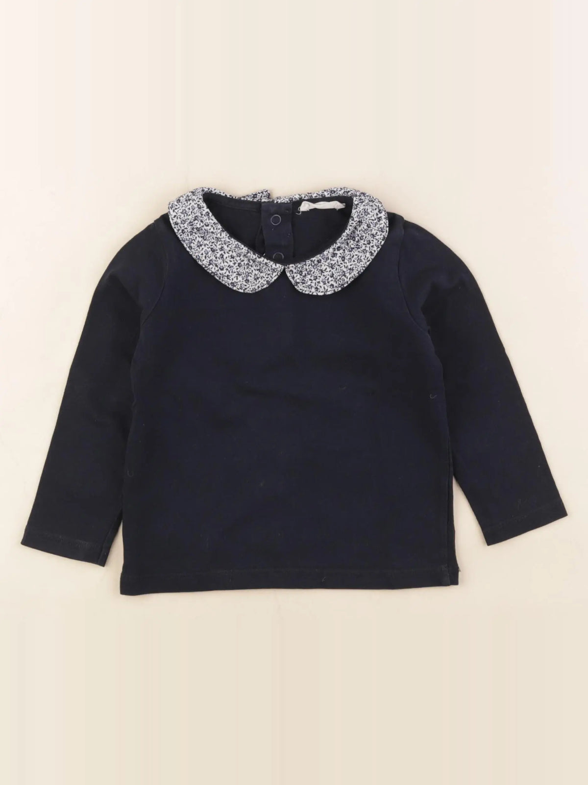 Little Cigogne - tee-shirt bleu - 2 ans