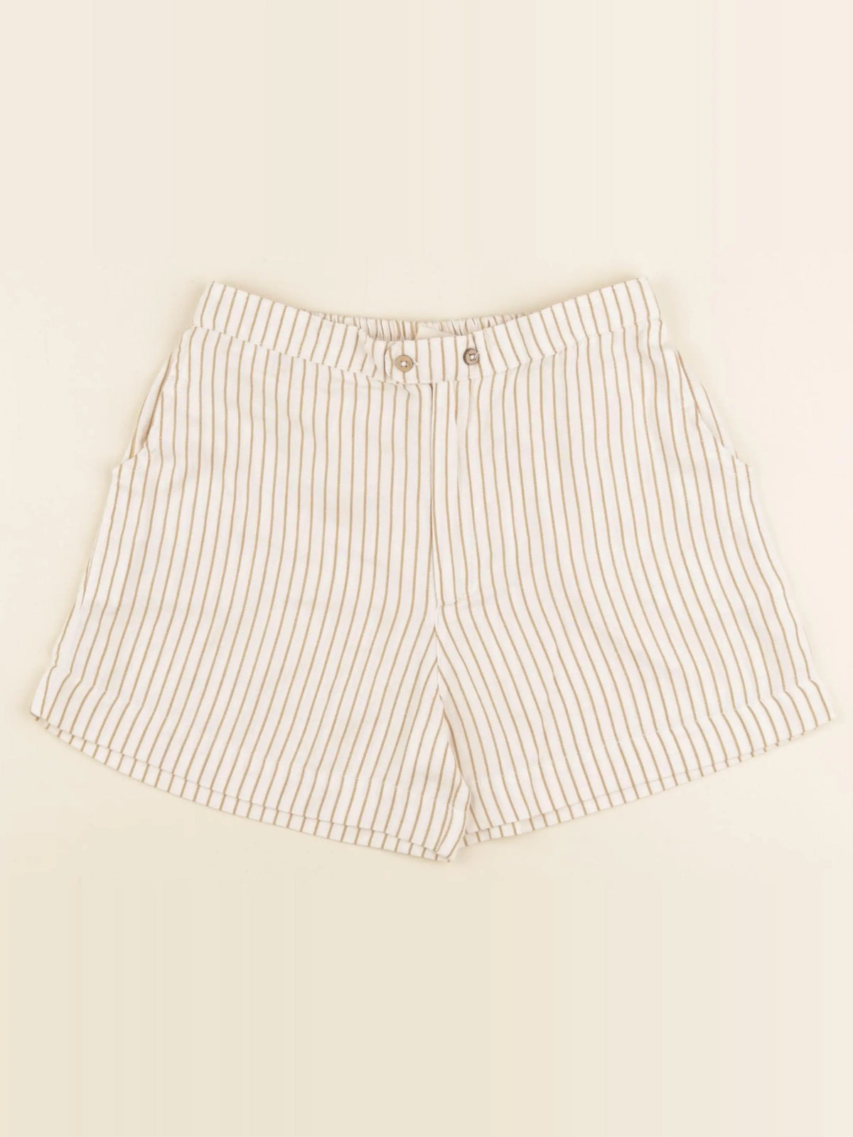 Short ISIDORE rayure bronze