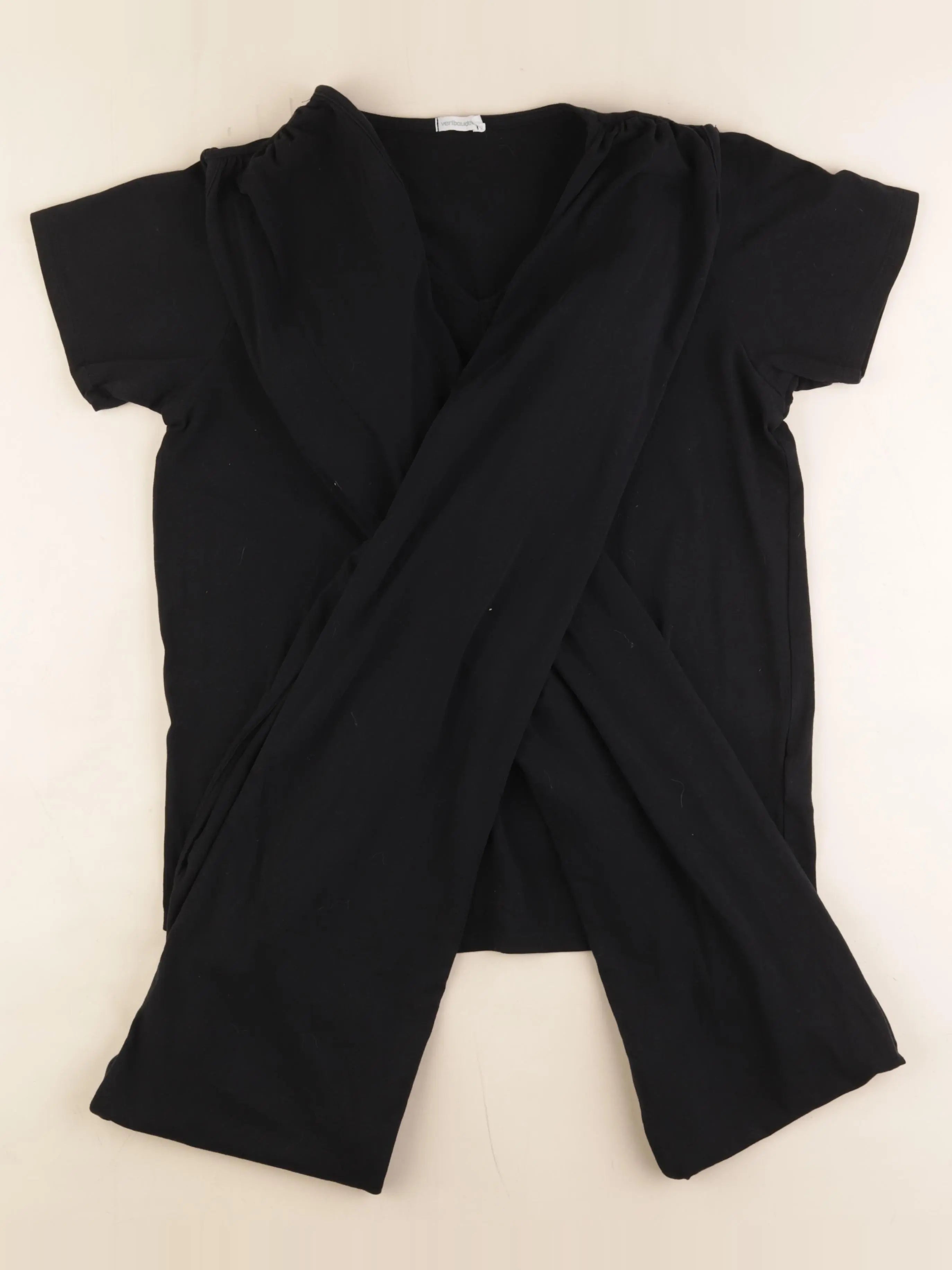 Vertbaudet - tee-shirt de portage noir - 38