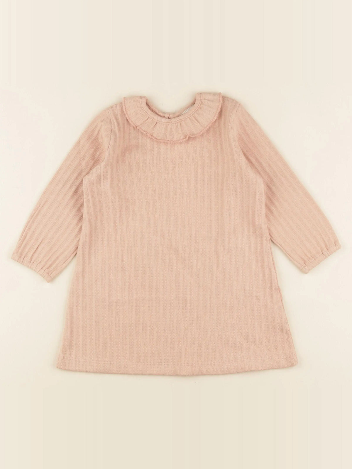 Chemise de nuit ADELE coton rose