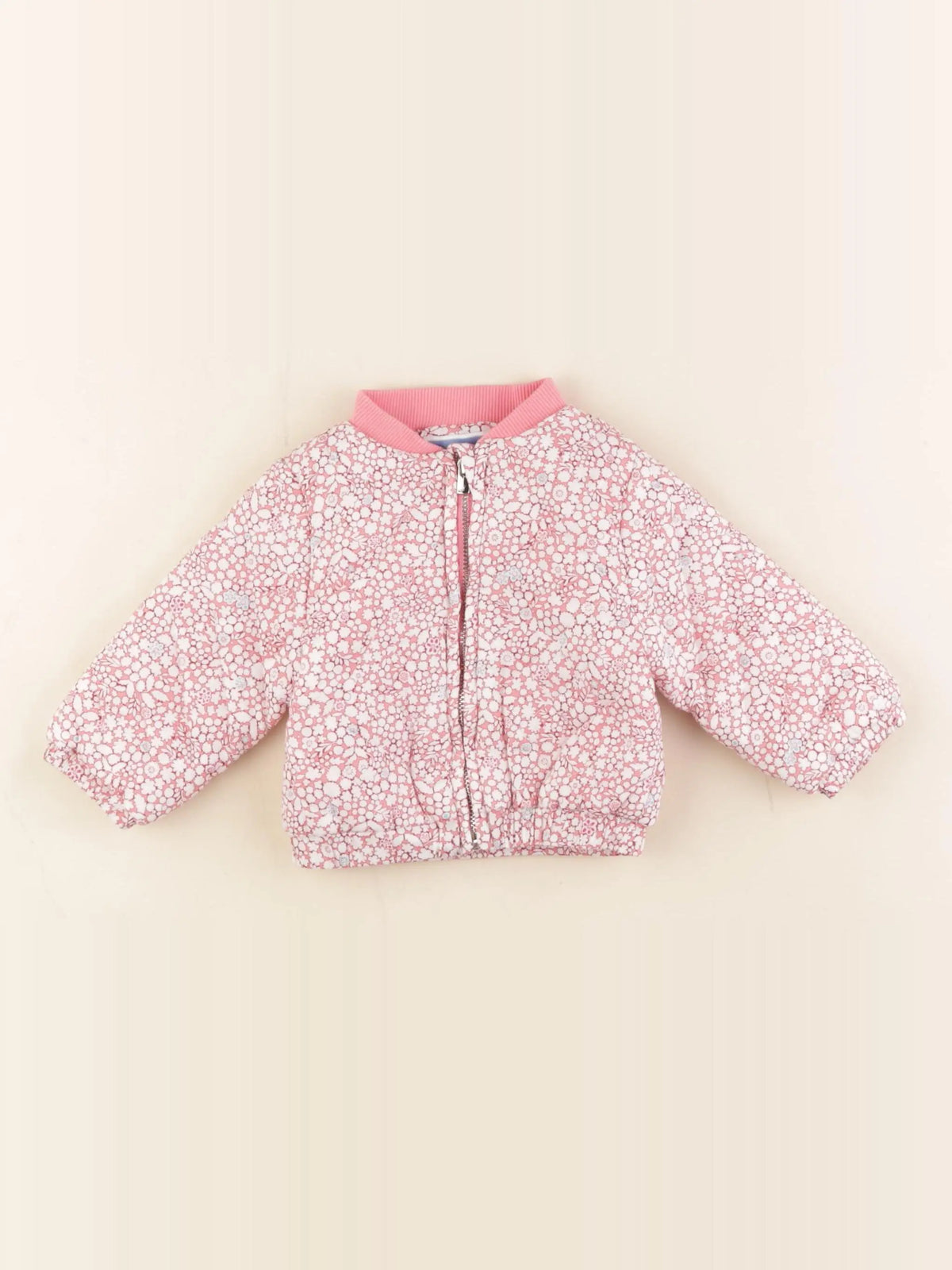 Jacadi - veste liberty rose - 12 mois