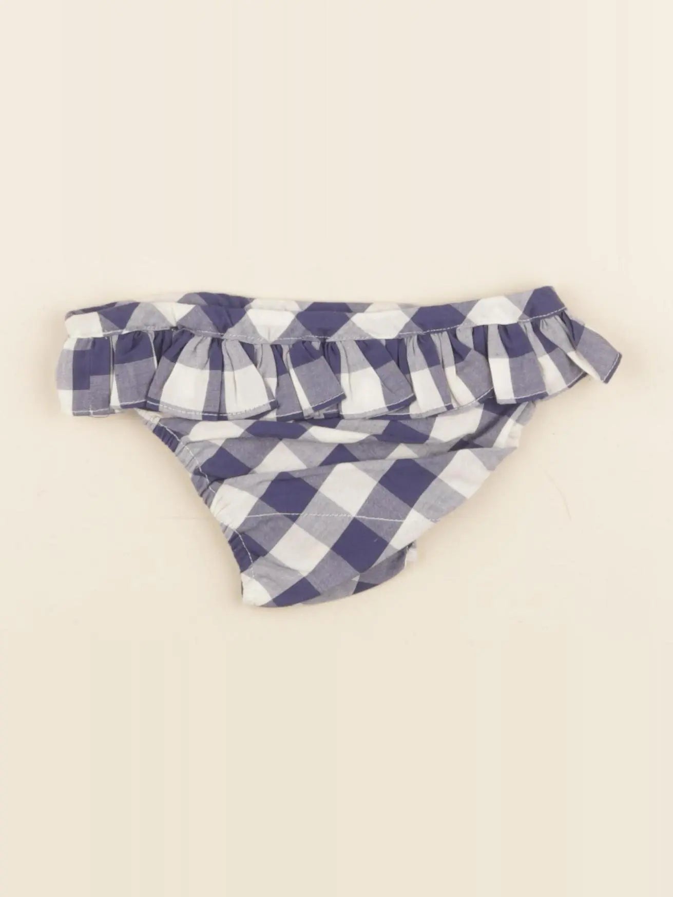 Maillot de bain coton JULIETTE vichy bleu