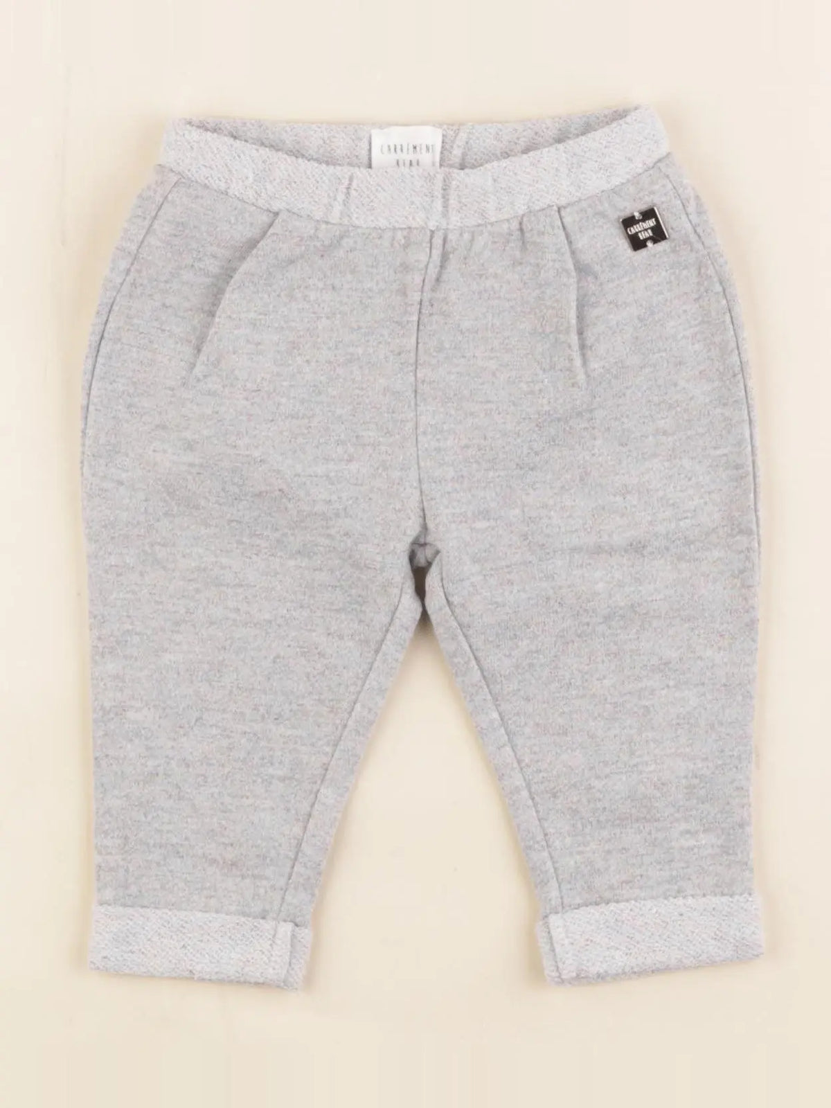 Carrément Beau - pantalon gris - 6 mois