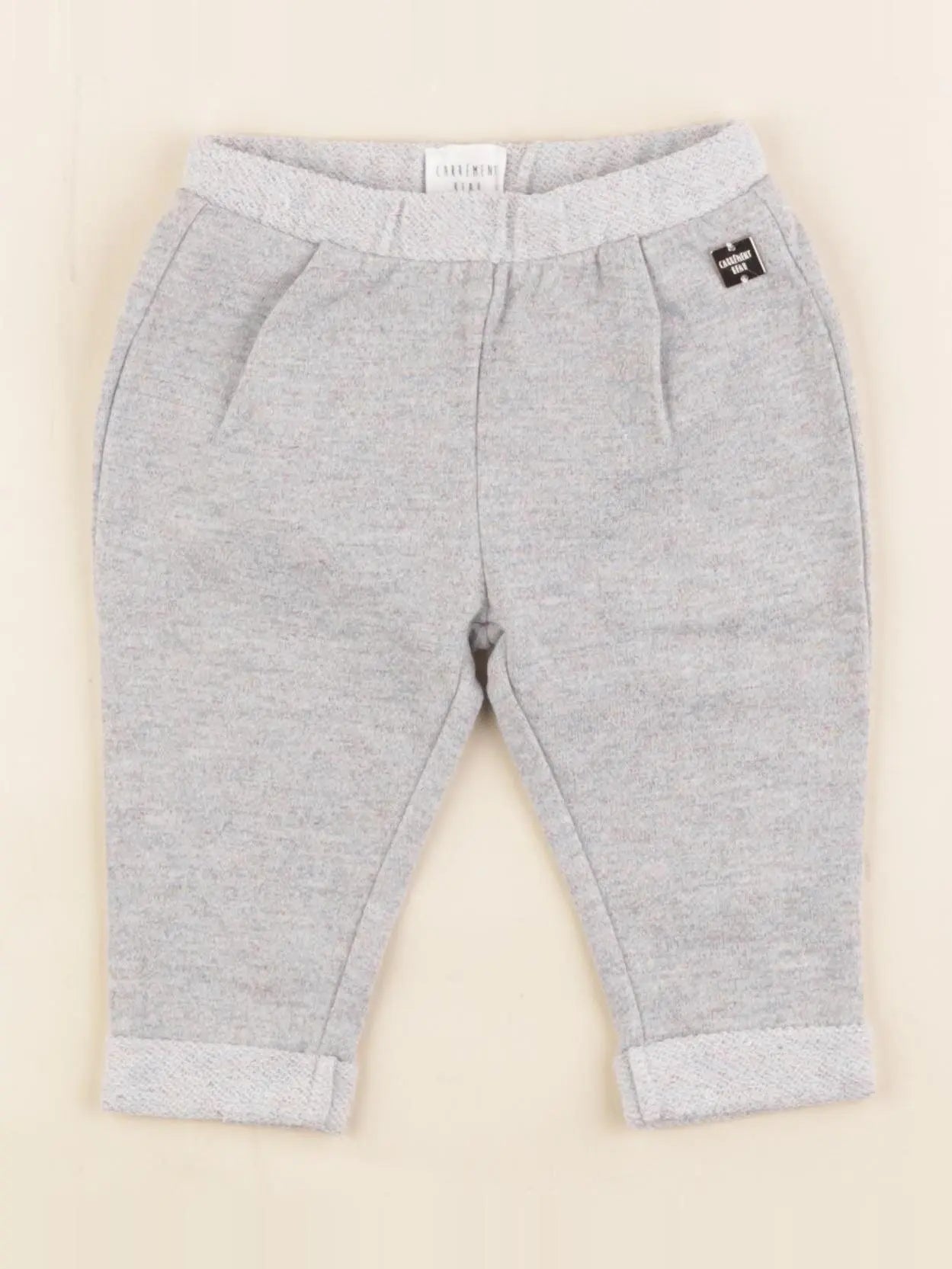 Carrément Beau - pantalon gris - 6 mois