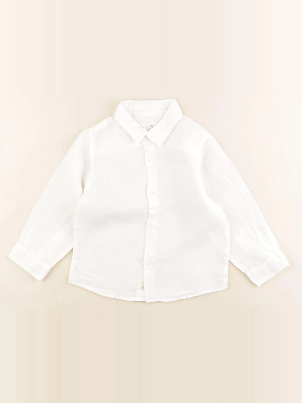 Zara - chemise blanc - 2 ans