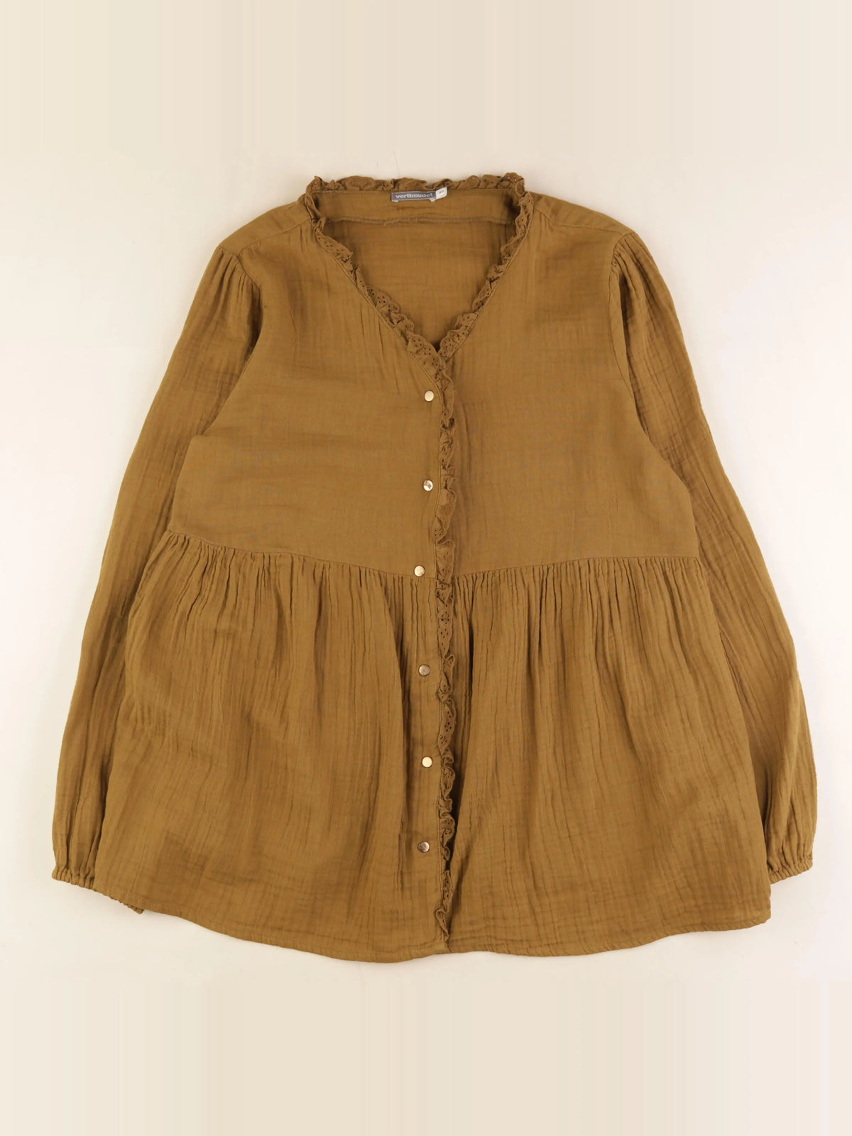 Vertbaudet - blouse allaitement, grossesse vert - 40