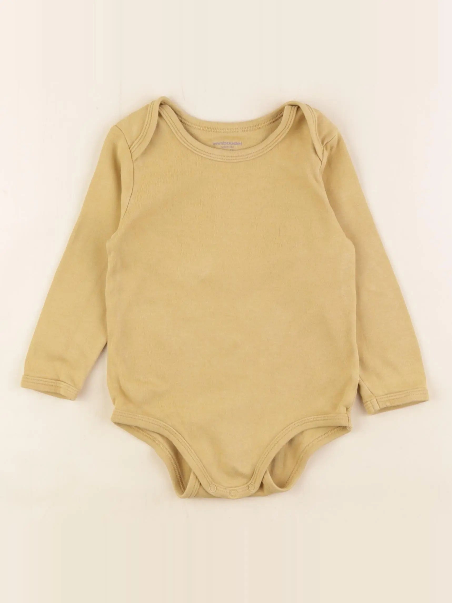 Vertbaudet - body jaune - 24 mois