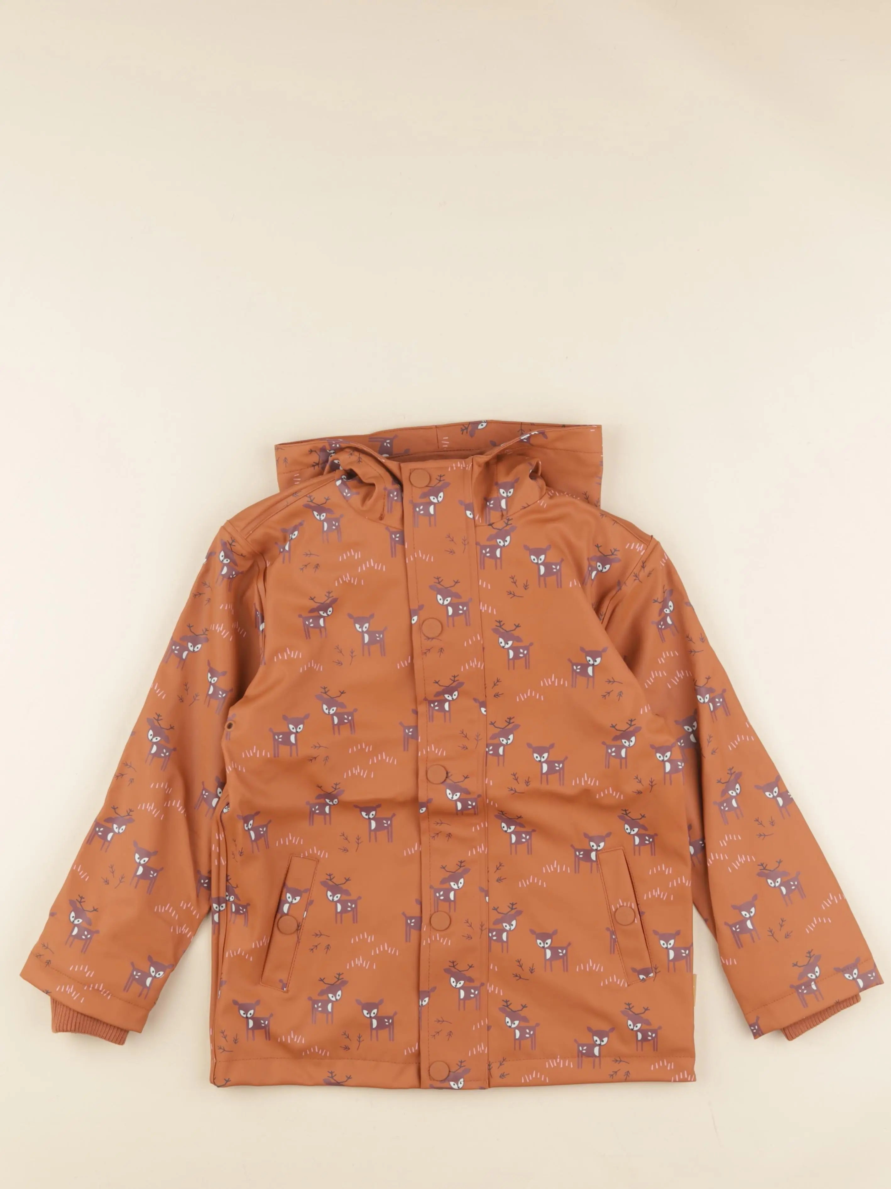 Imperméable marron Cerfs