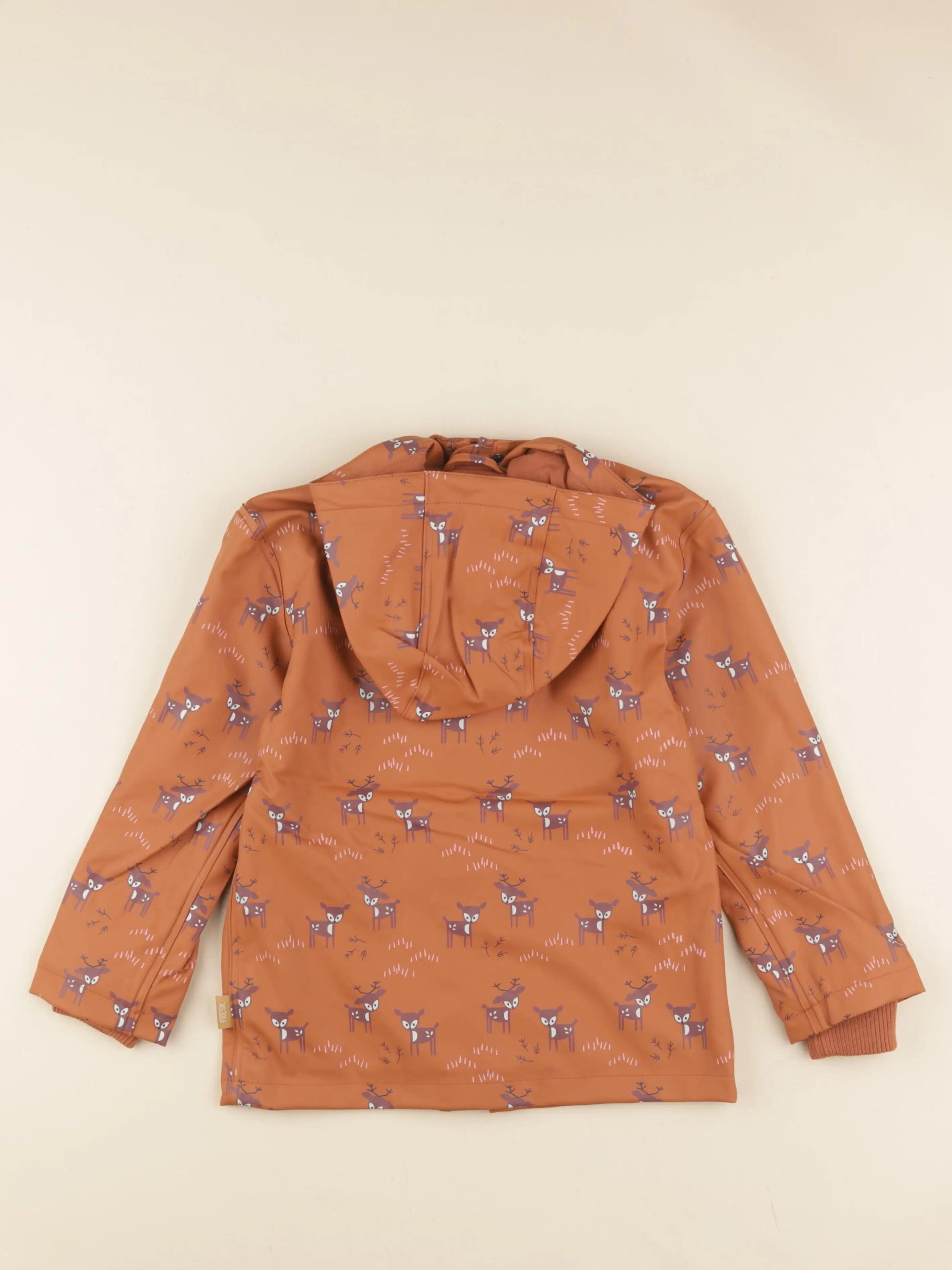 Imperméable marron Cerfs