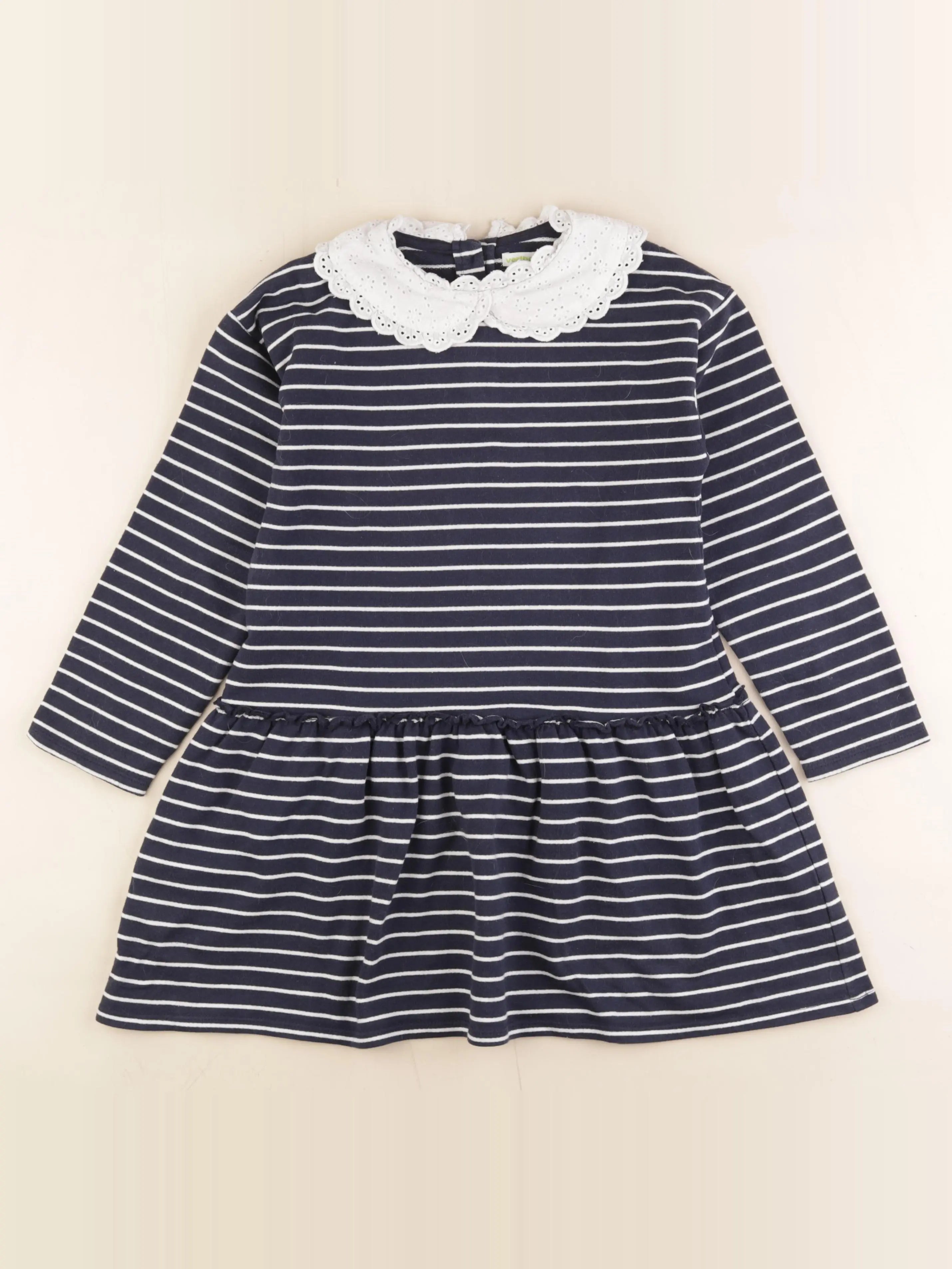 Vertbaudet - robe bleu - 8 ans