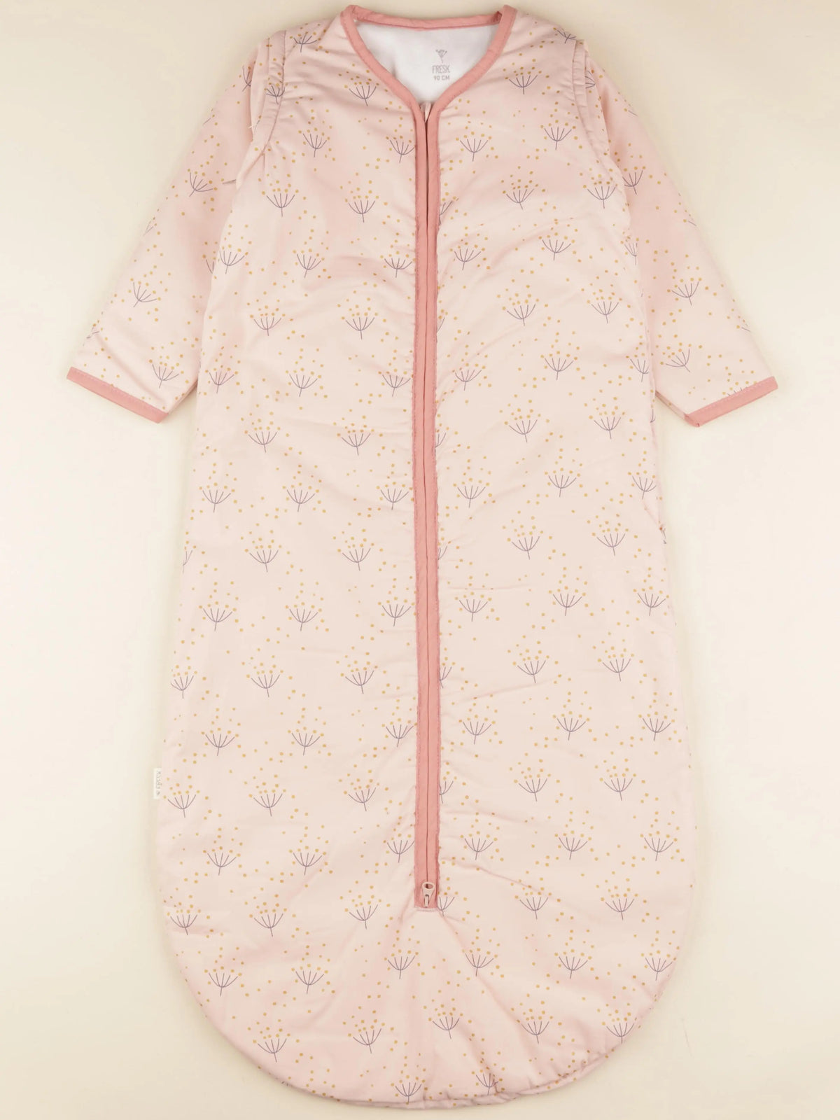 Gigoteuse 90 cm TOG 2,8 rose Fleurs